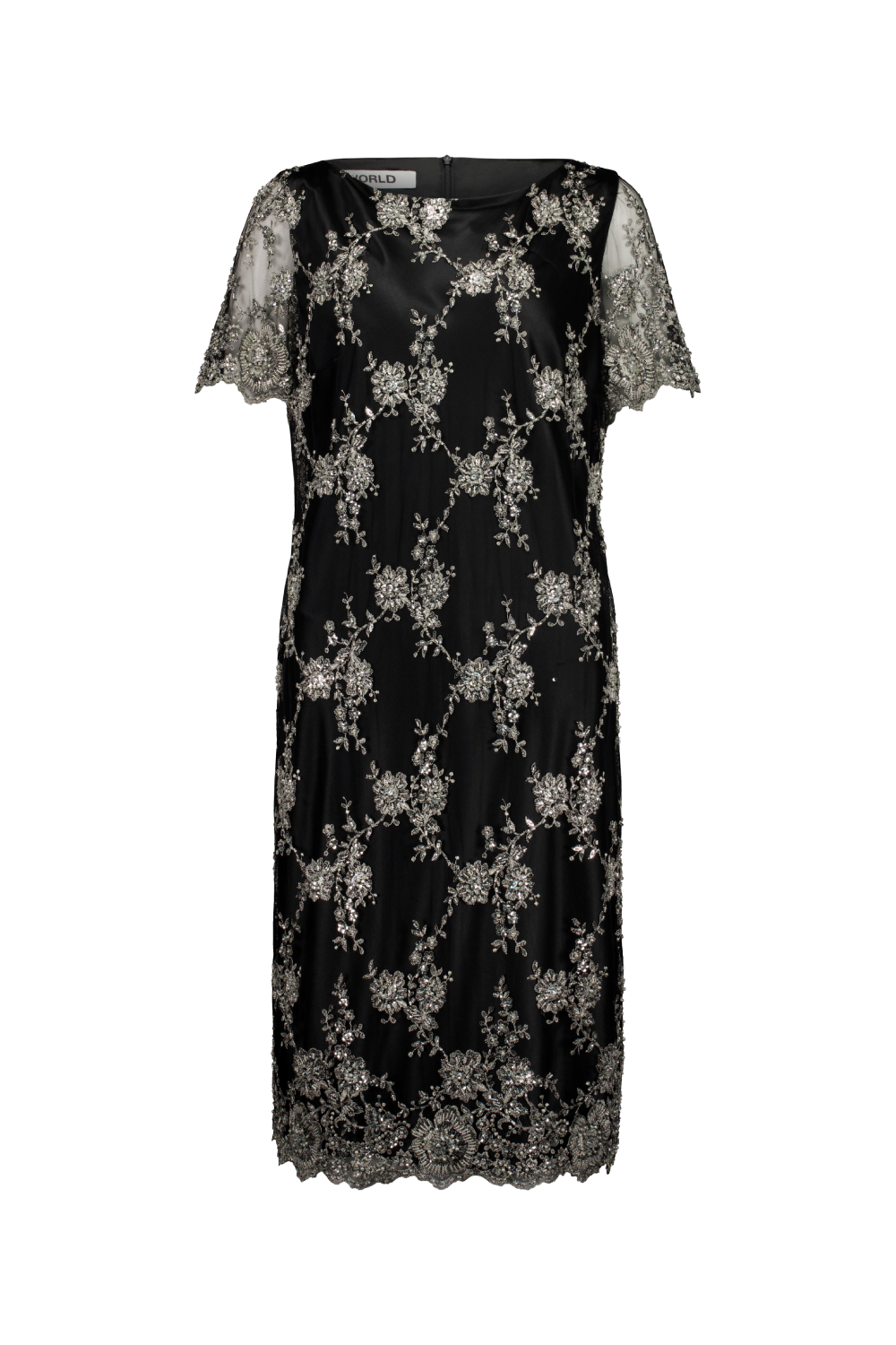 WORLD 5620A Long Time Lace Dress