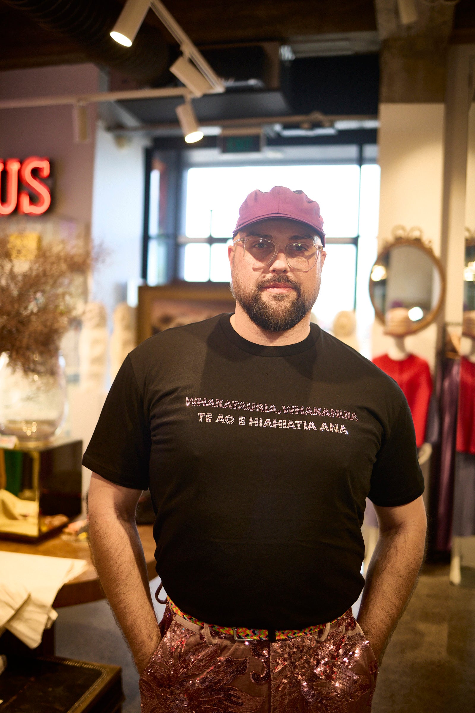 WORLD Loves LUKE BIRD - Te Wiki o te Reo Māori - Celebration T-Shirt Black (UNISEX)