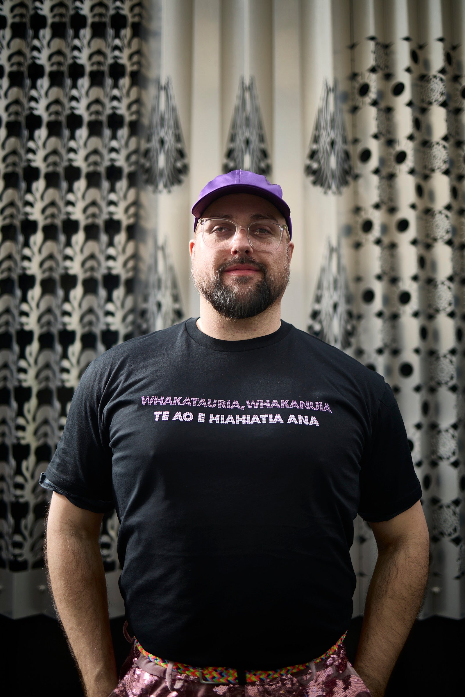 WORLD Loves LUKE BIRD - Te Wiki o te Reo Māori - Celebration T-Shirt Black (UNISEX)