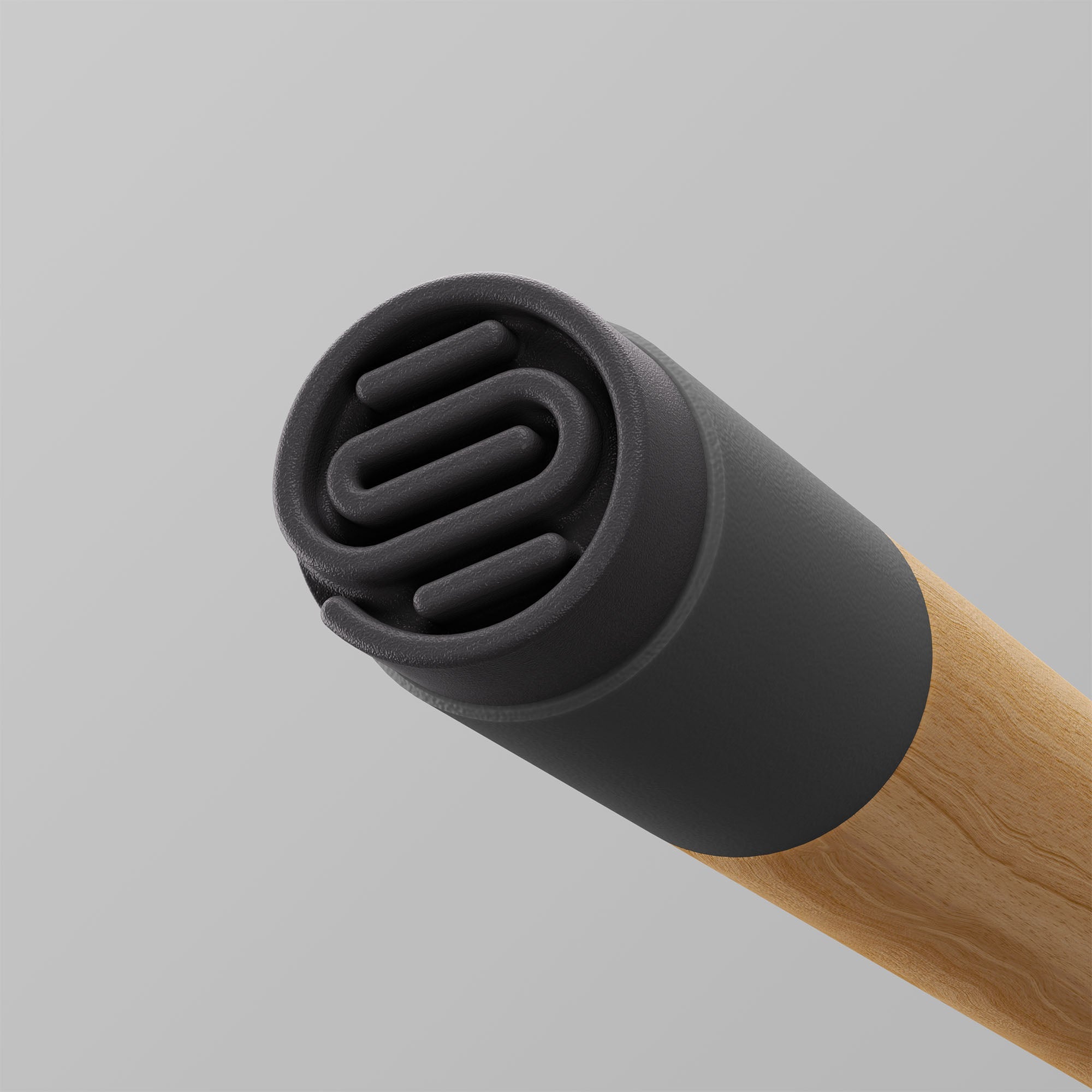 Uno. Graphite and Oak