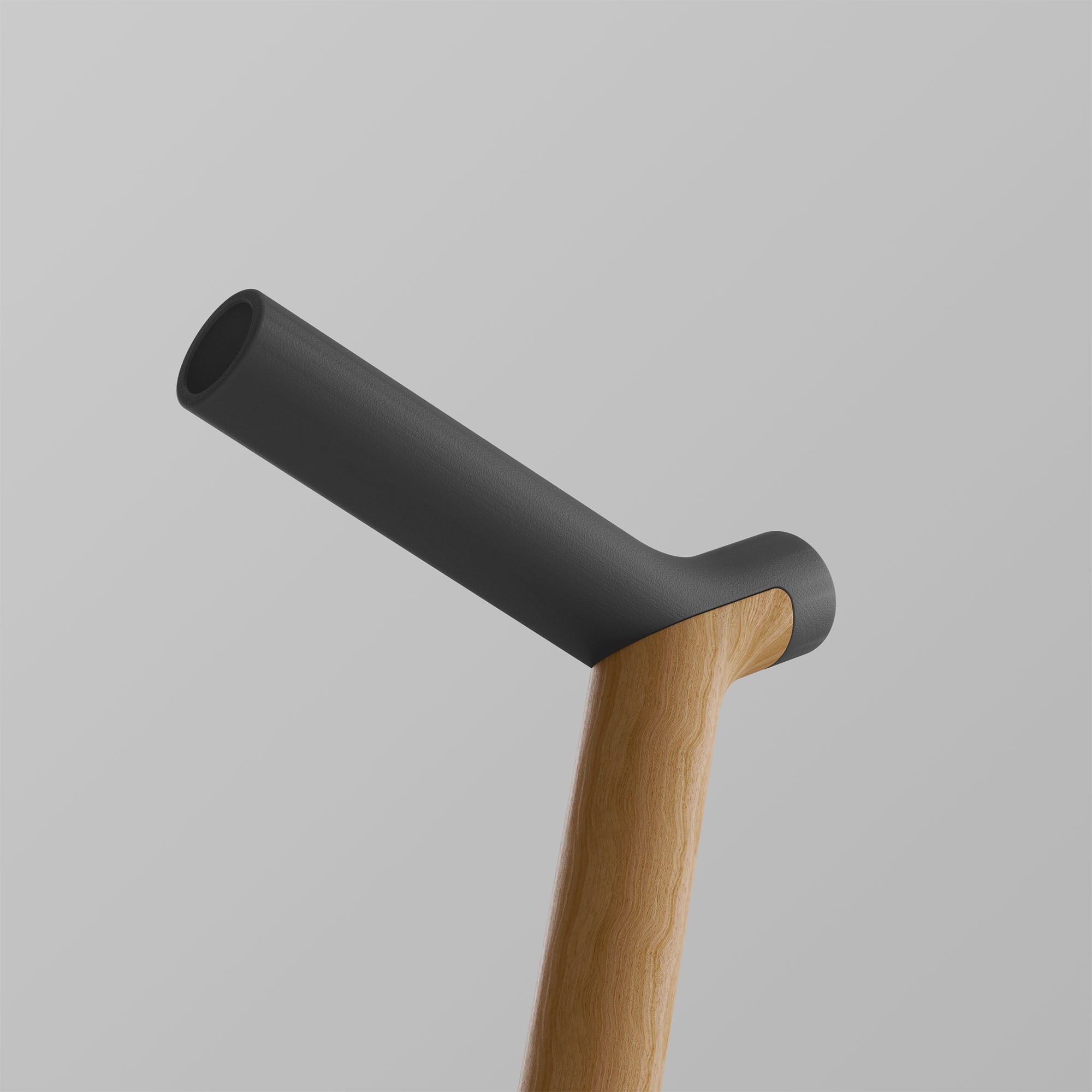 Uno. Graphite and Oak