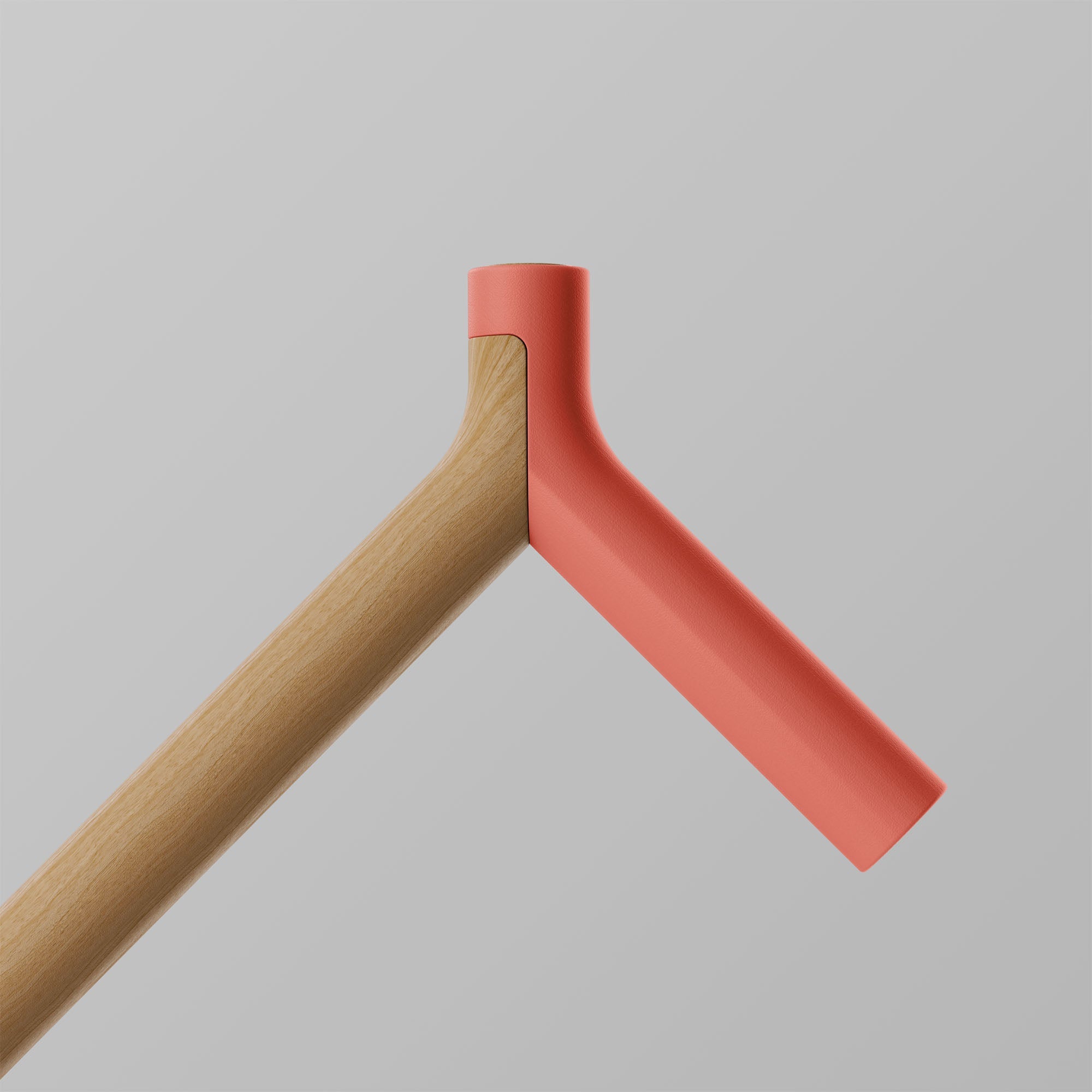 Uno. Handle sleeve and foot bundle