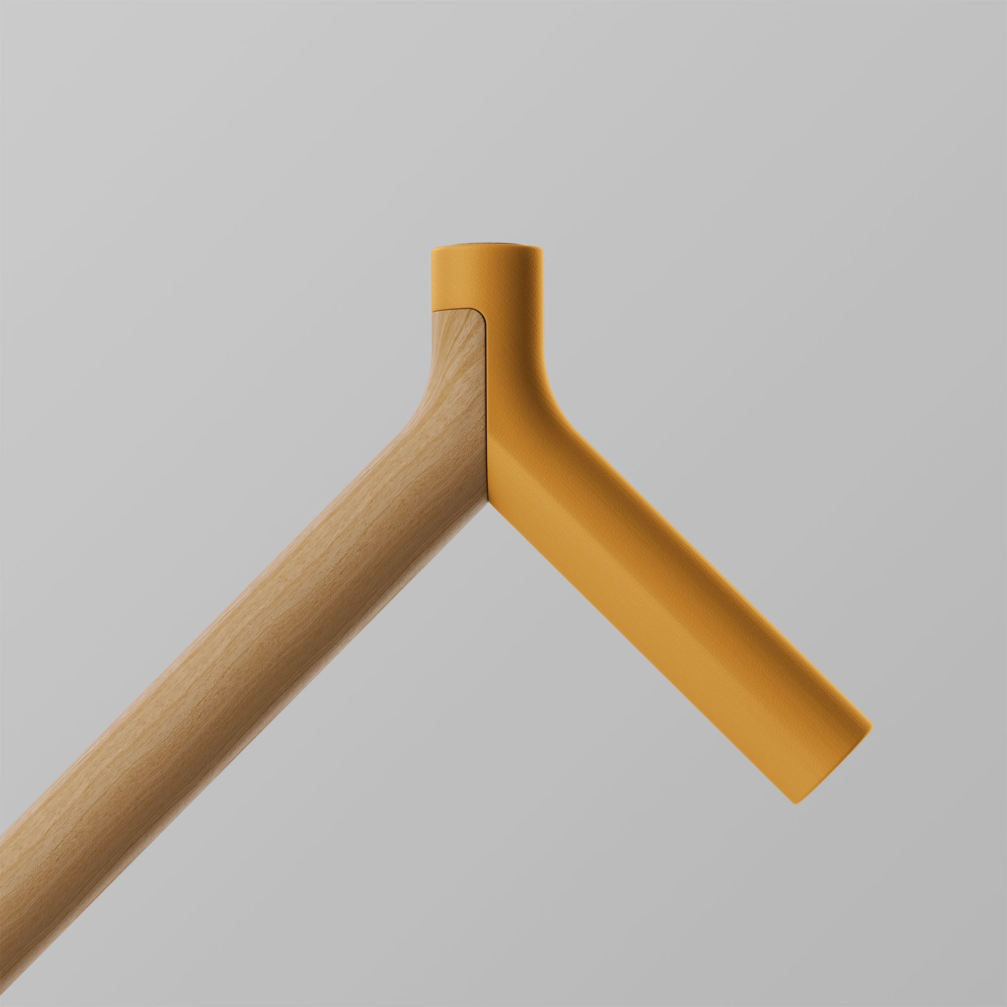 Uno. Handle sleeve and foot bundle