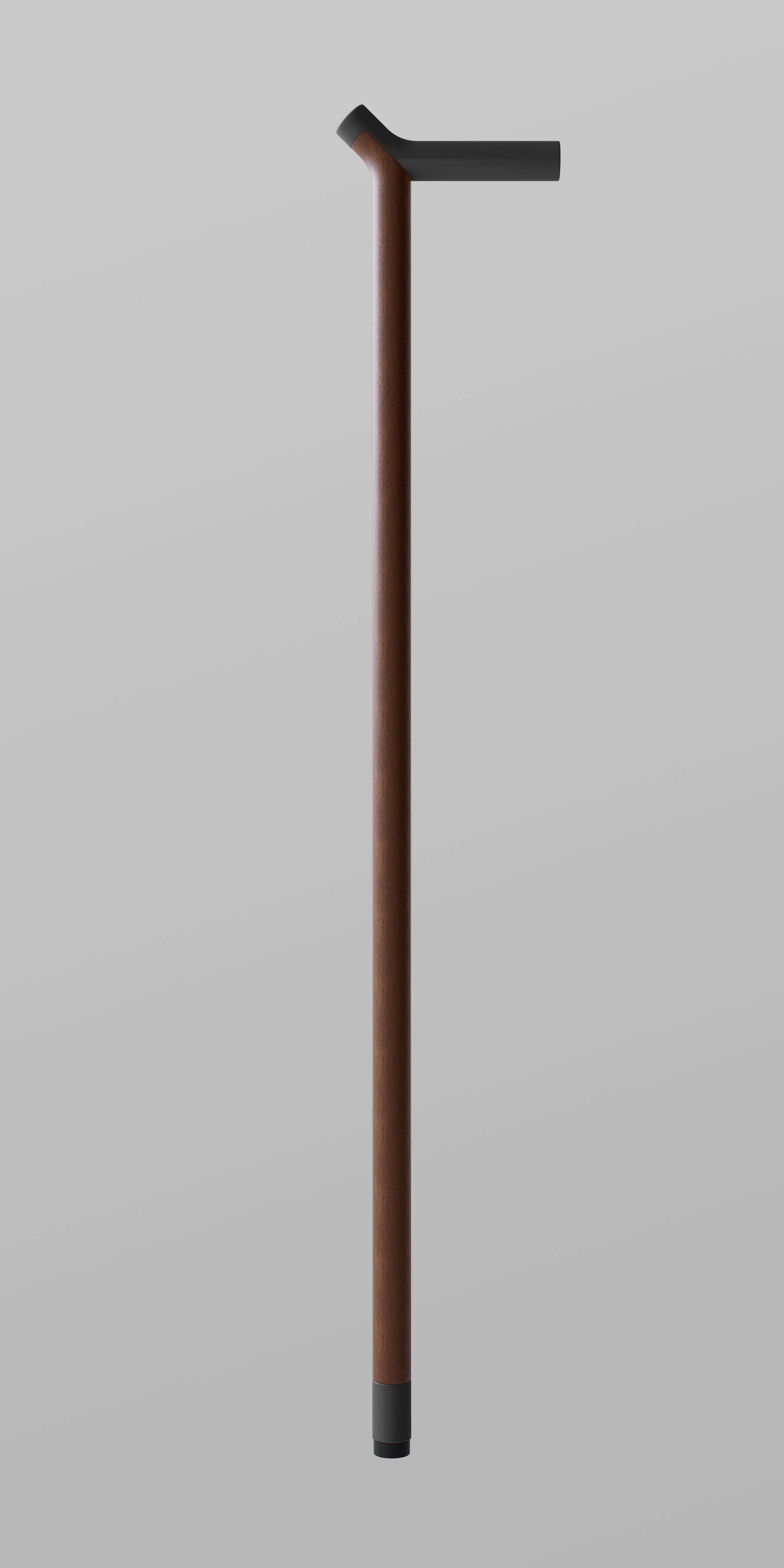 Uno. Graphite and Walnut