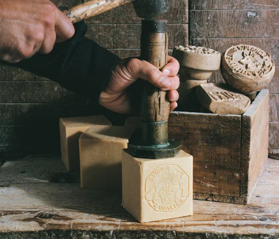 Rampal Latour Extra Pure Marseille Soap Brick Stamped By Hand Boxed 2.5kg