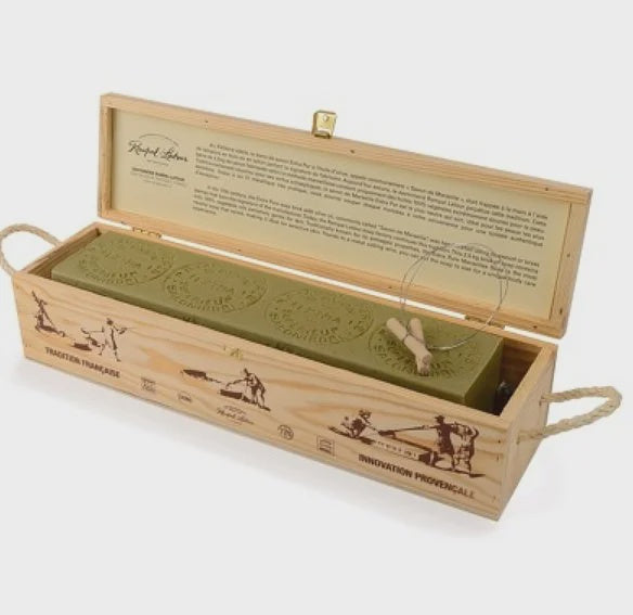 Rampal Latour Extra Pure Marseille Soap Brick Stamped By Hand Boxed 2.5kg