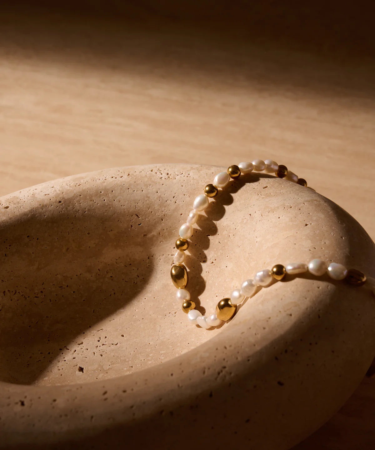 Spiritus Stones - Primal Sage Necklace with Pearls