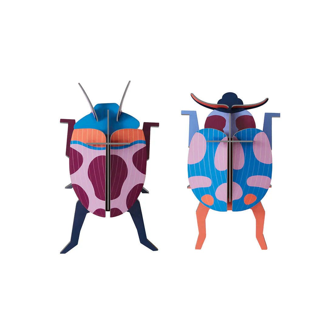 Studio Roof: Wall Art Beetles (B7) Coccinelle Couple
