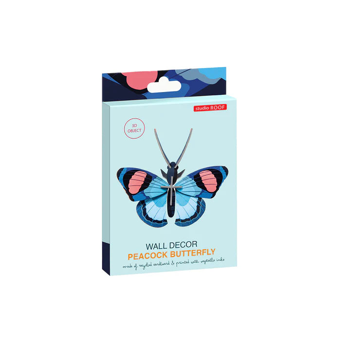 Studio Roof: Wall Art Butterflies (B7) Peacock Butterfly