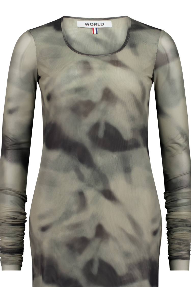 WORLD 5637 Sashimi Dress 2026 Grey Charcoal - ONE SIZE