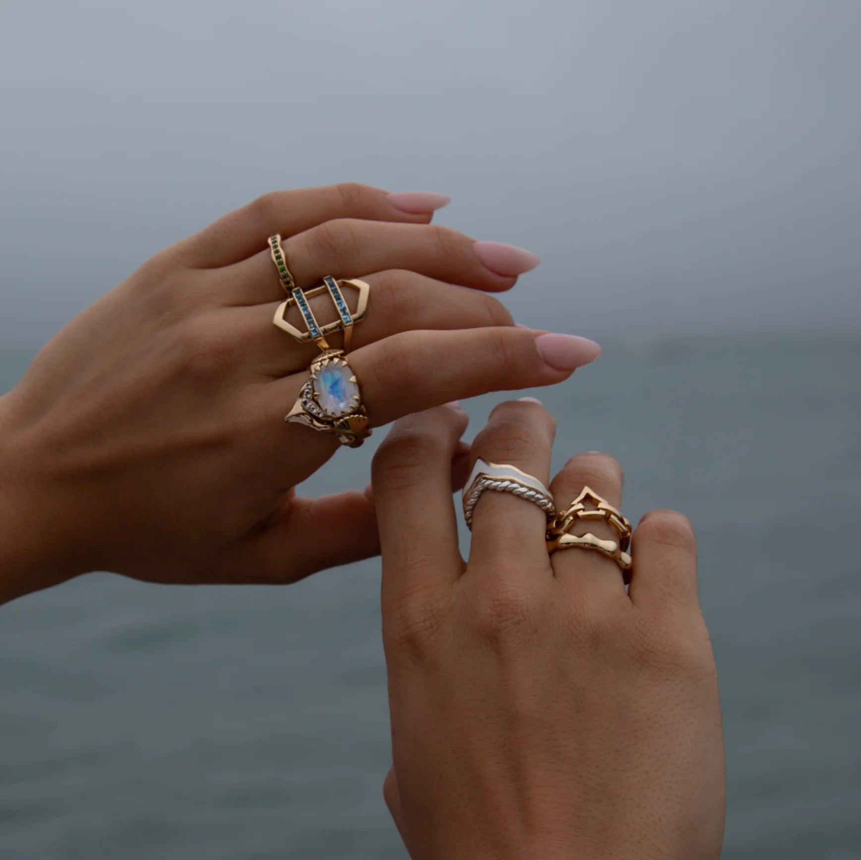 TAKEN by STORM: Ribbon Ring Sterling Silver