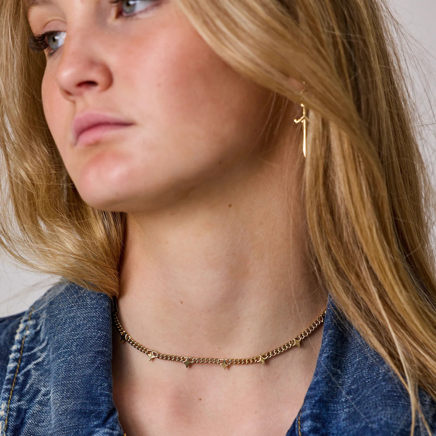 TAKEN by STORM: Star Crossed Choker Gold