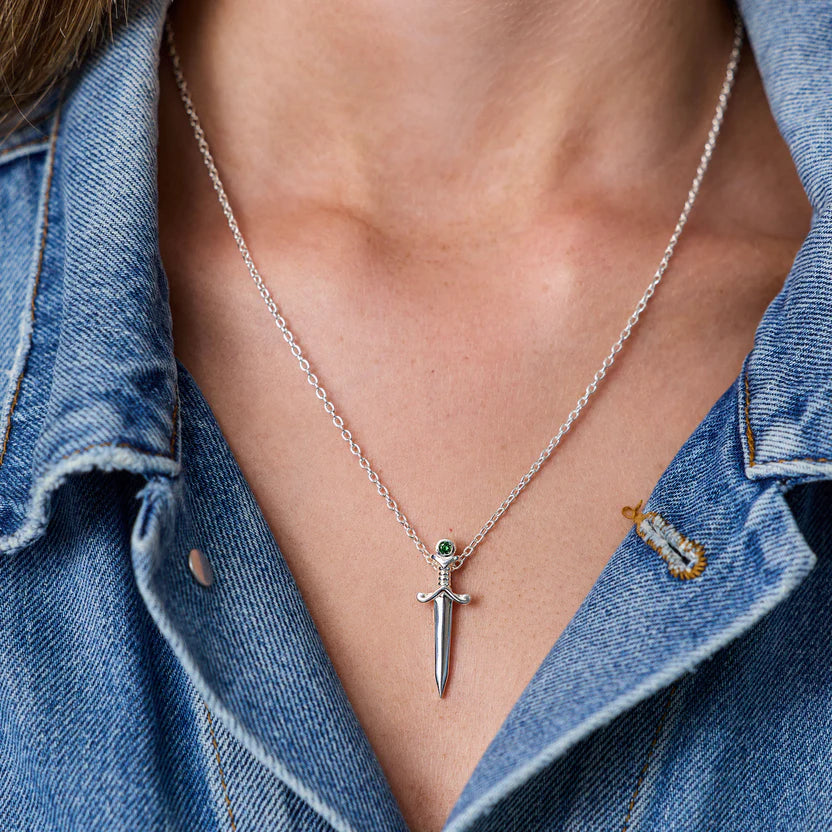 TAKEN by STORM: Claymore Necklace Sterling Silver