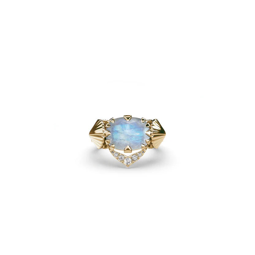 TAKEN by STORM: Siren Tears Ring Gold Plated
