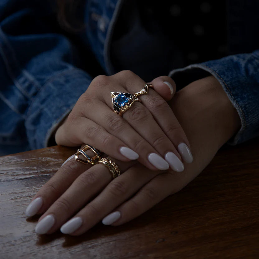 TAKEN by STORM: Bright Water Ring - Studio Piece (ONE OFF)