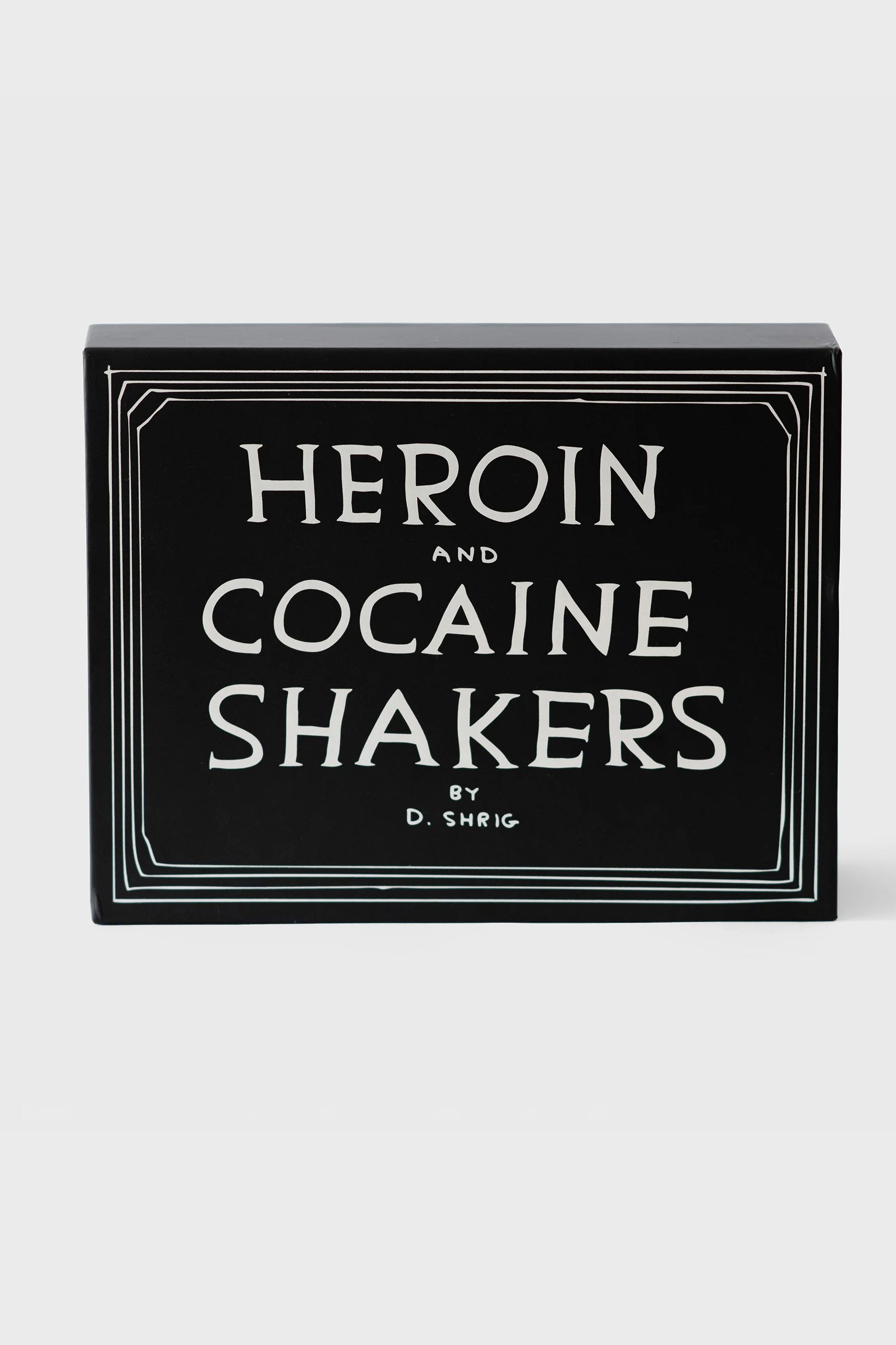Heroin and Cocaine  Salt & Pepper Shakers by David Shrigley