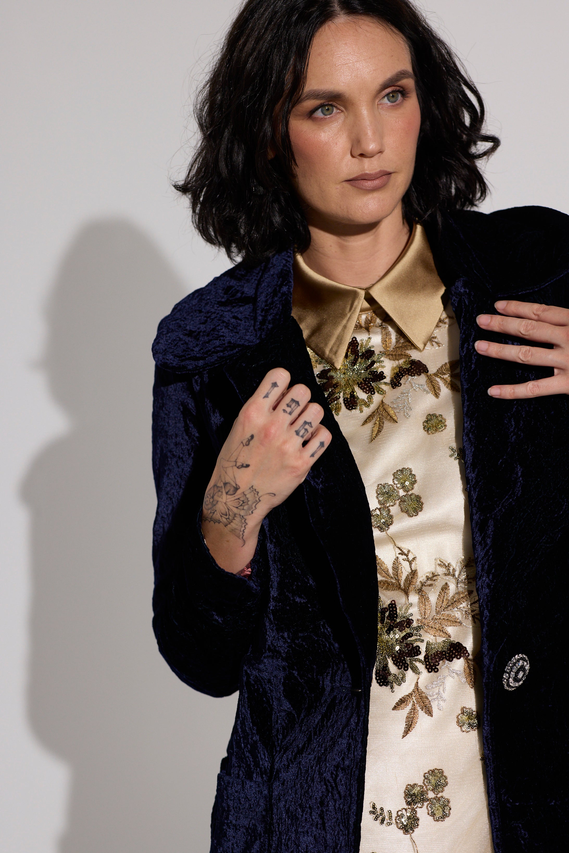 WORLD 5618 Memory Coat Navy