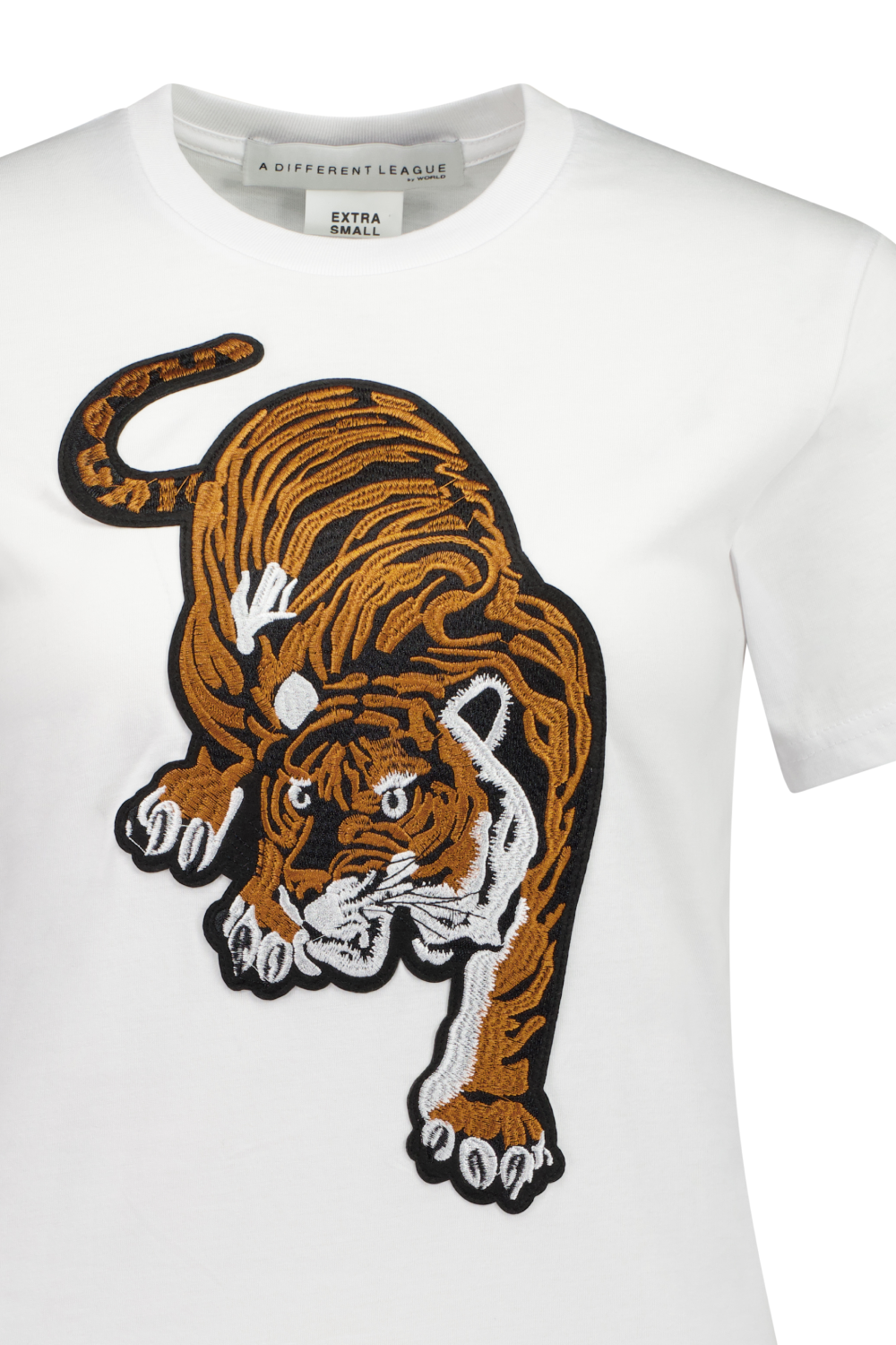 The Different League Tiger T-Shirt White (UNISEX)