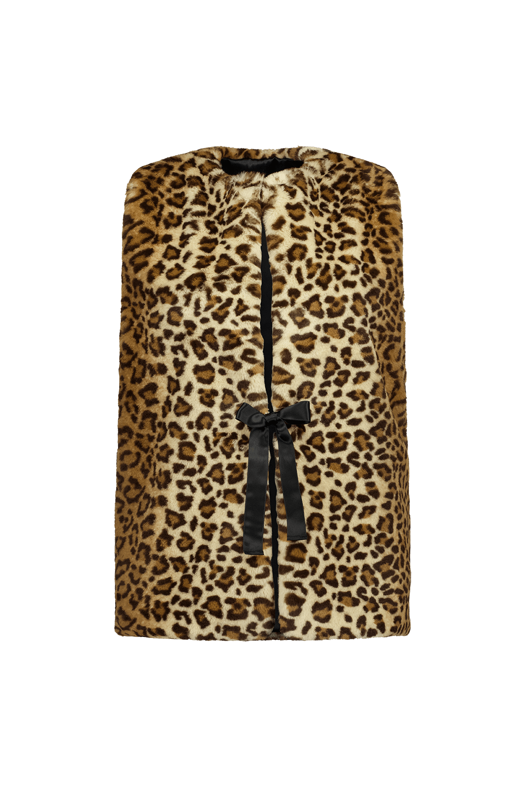 WORLD 4119 Time Vest Leopard Black
