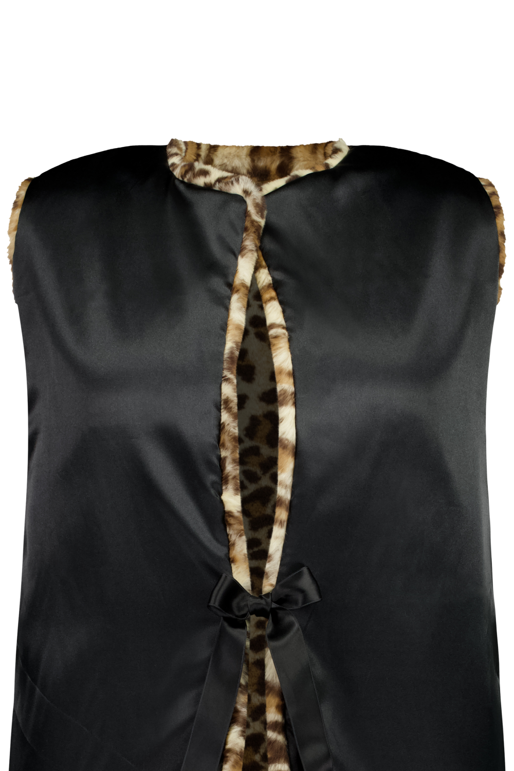 WORLD 4119 Time Vest Leopard Black