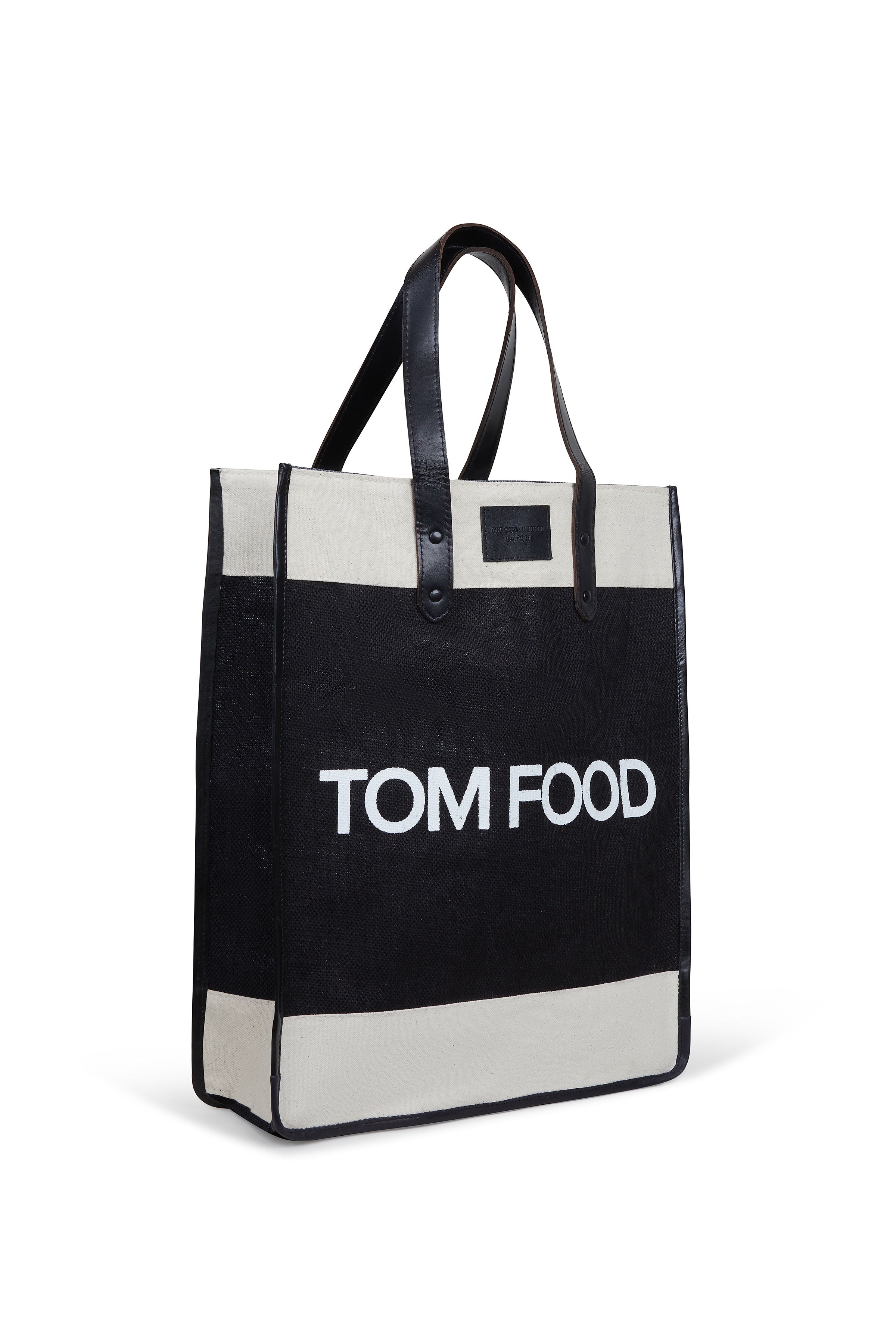 The Cool Hunter Market Bag Black Leather - Tom Food - NEW