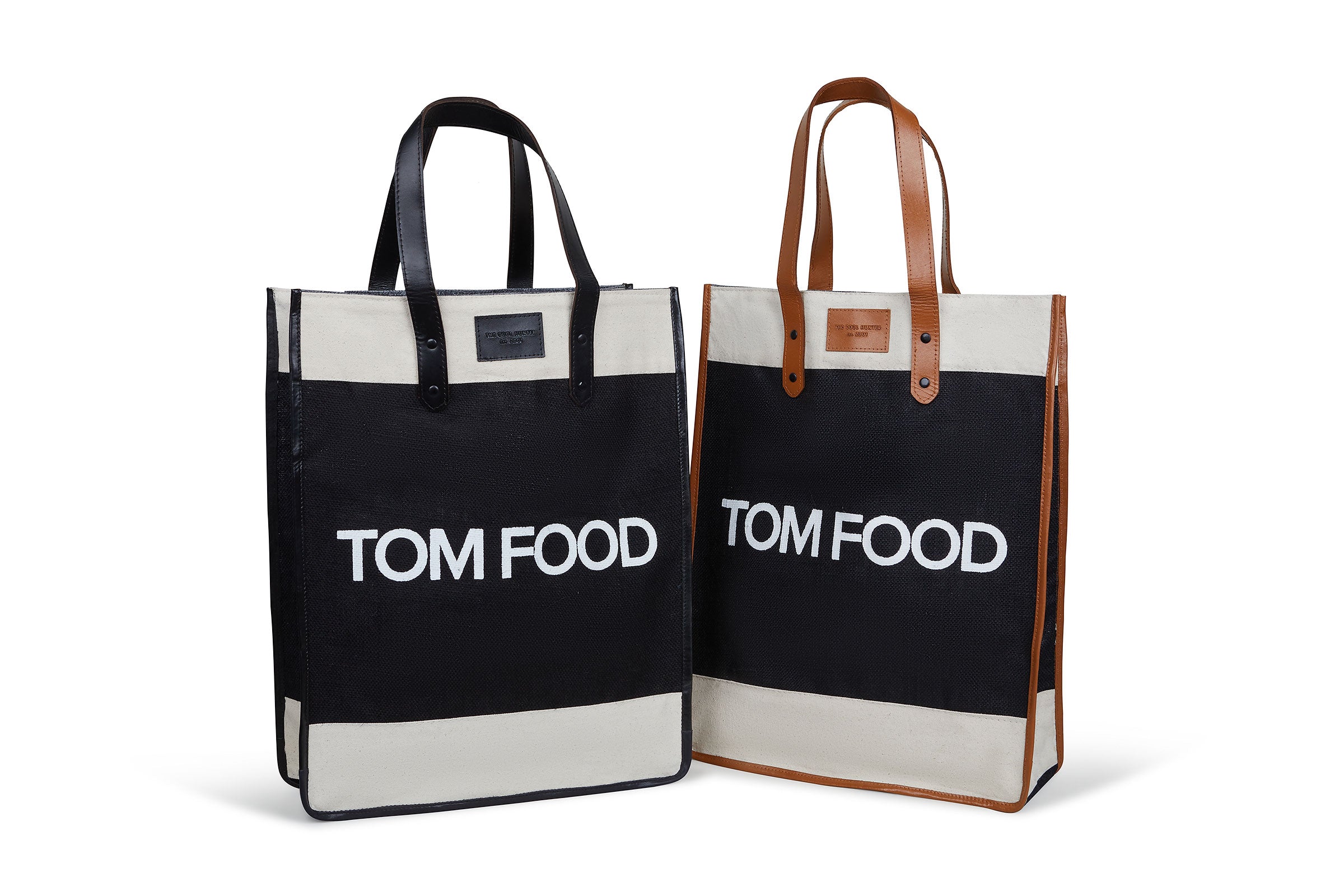 The Cool Hunter Market Bag Tan Leather - Tom Food - NEW
