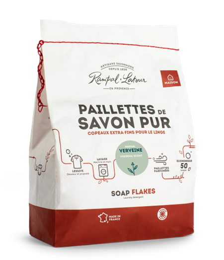 Rampal Latour - Pure Laundry Soap Flakes 750g Verbena