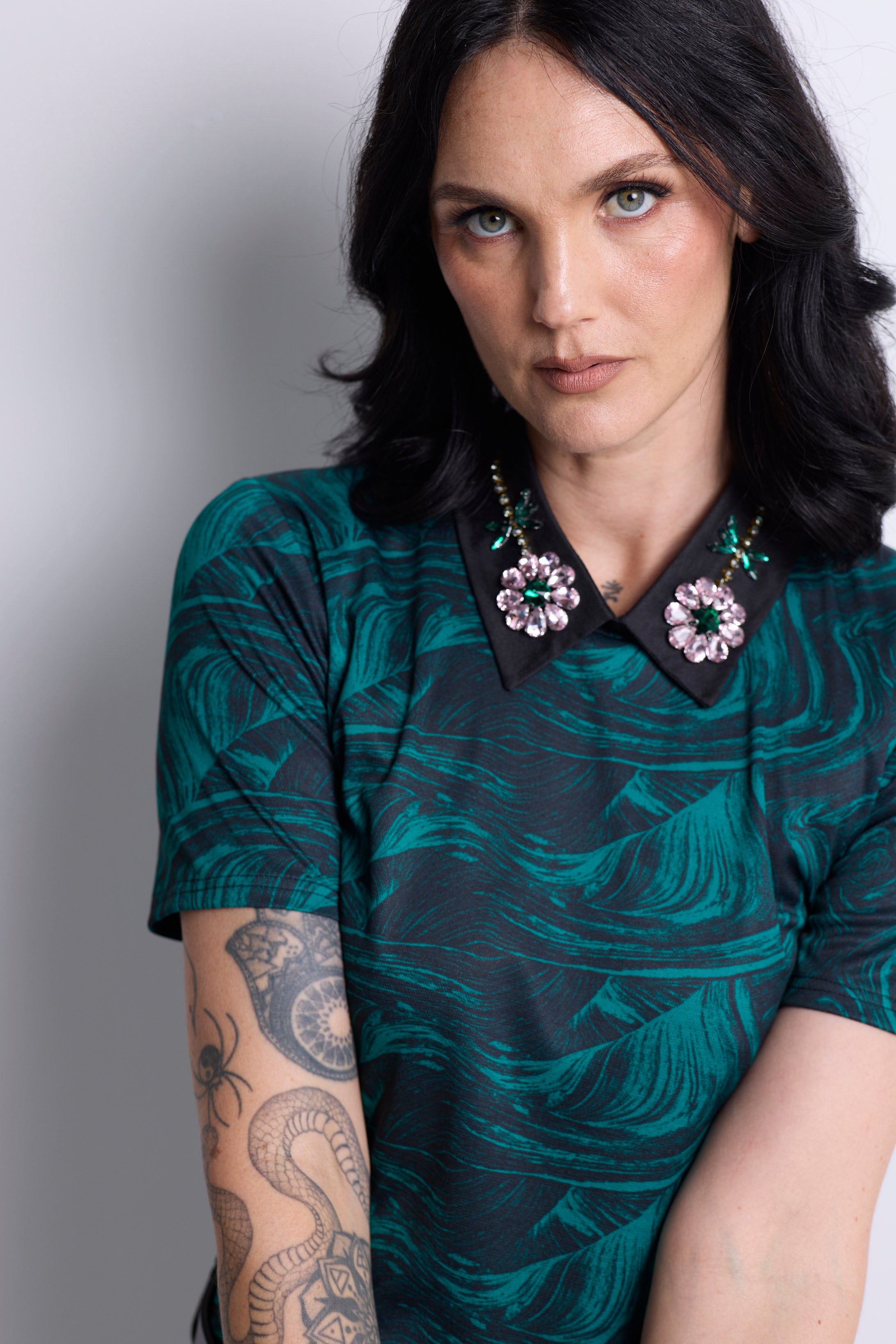 WORLD 5006 Judy T-Shirt Swirl Green