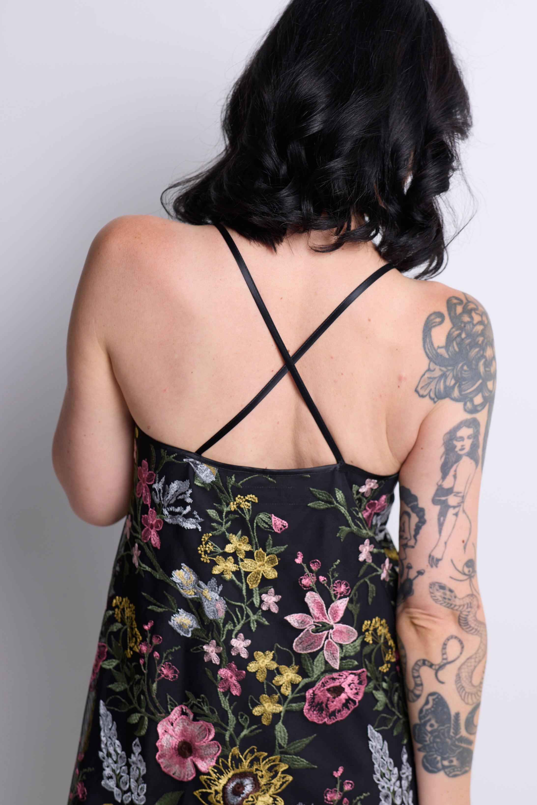 WORLD 3902 Floating Flowers Dress