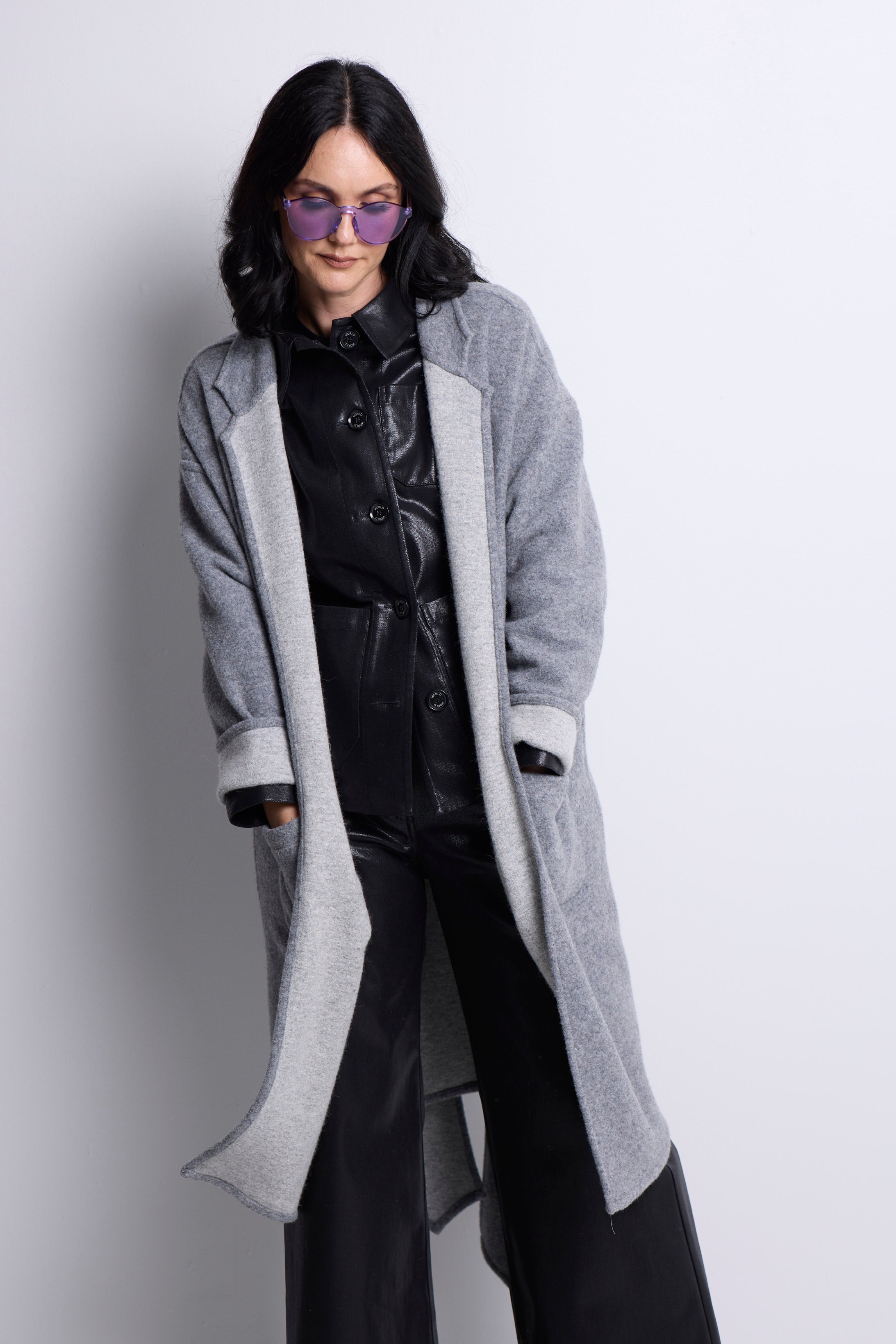 WORLD 4544 Flow Coat Grey