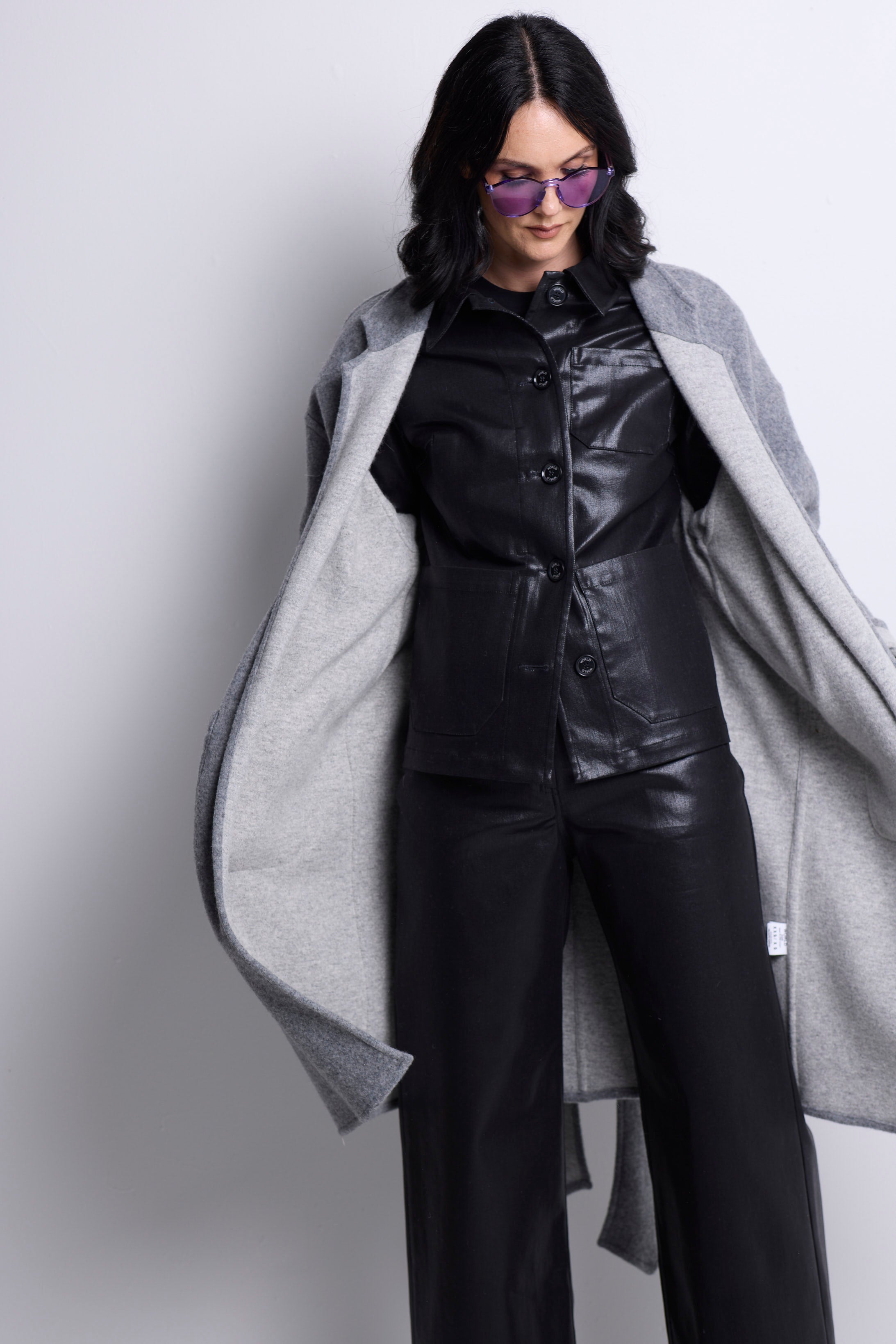 WORLD 4544 Flow Coat Grey