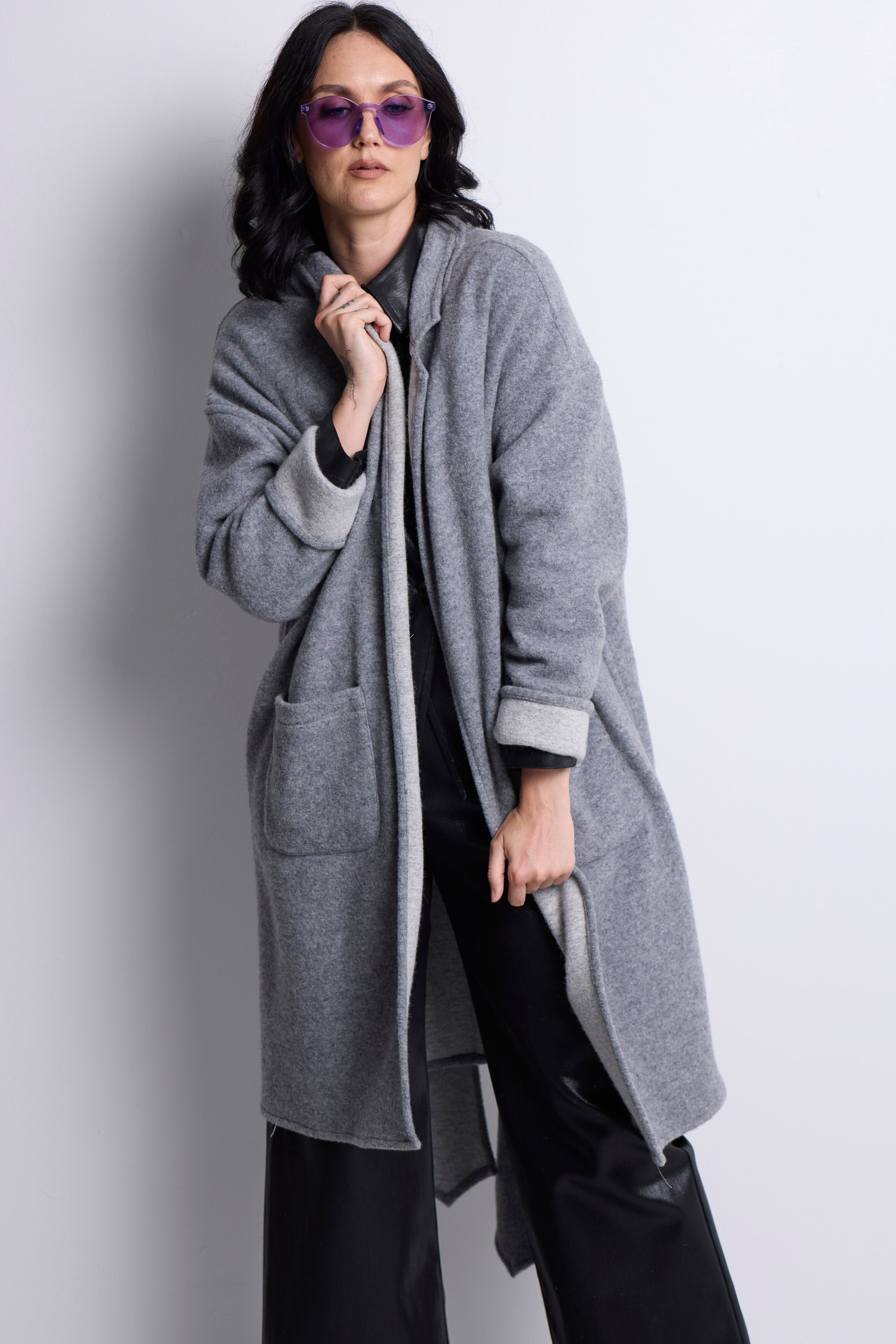 WORLD 4544 Flow Coat Grey