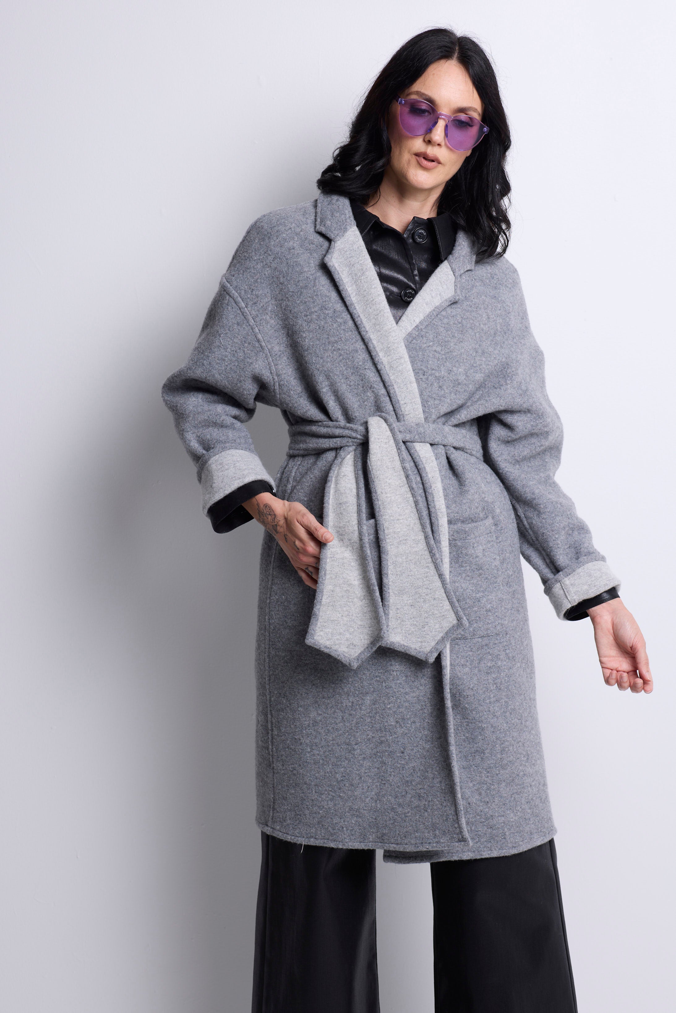WORLD 4544 Flow Coat Grey