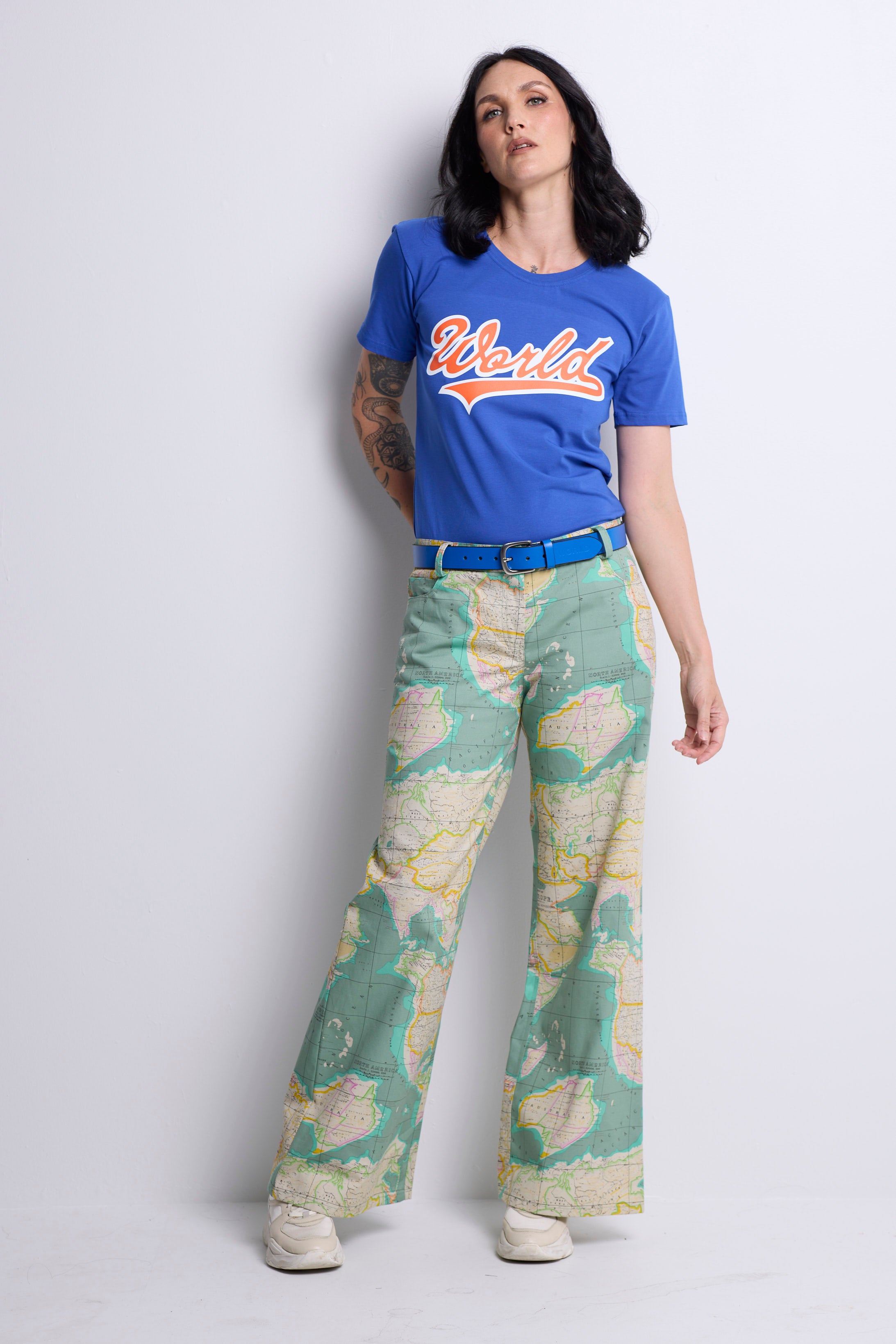 WORLD 5619 Franny Jean World Map