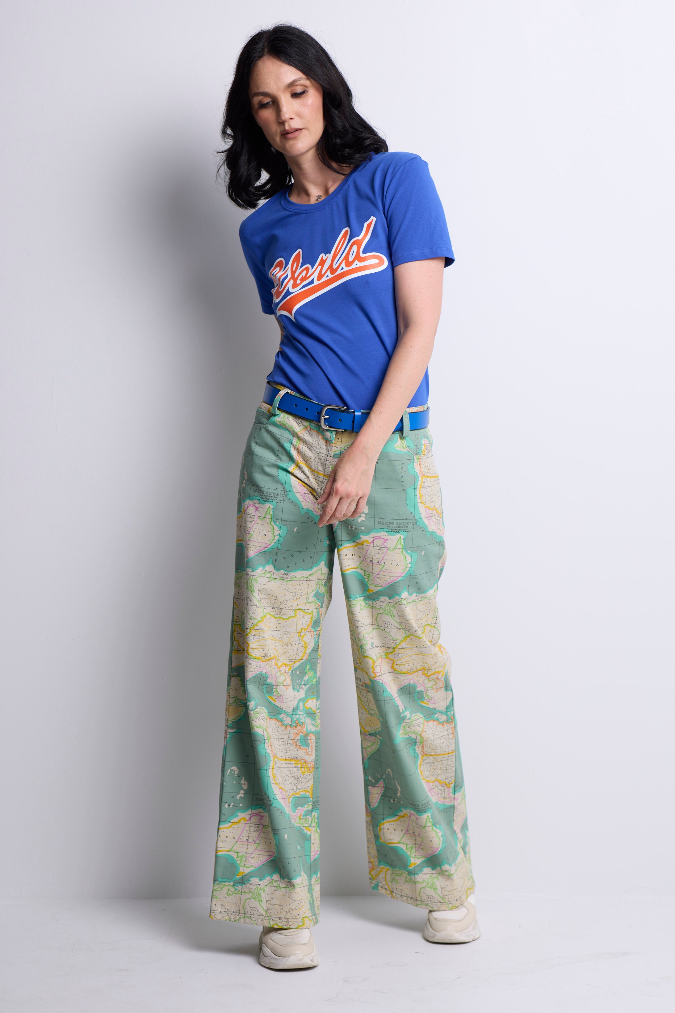 WORLD 5619 Franny Jean World Map