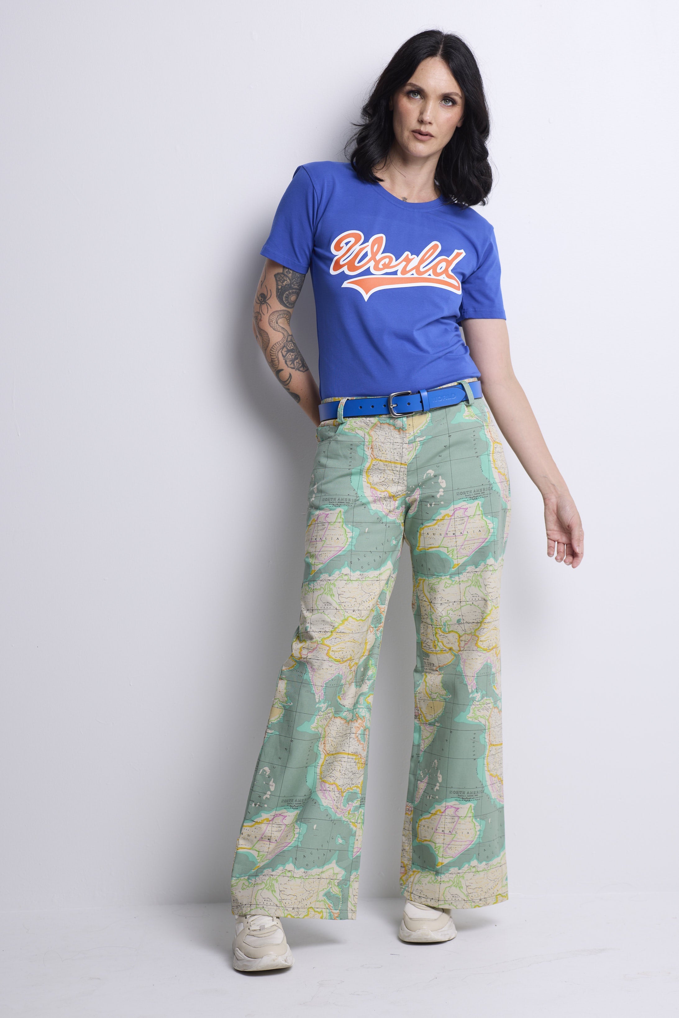 WORLD 5619 Franny Jean World Map