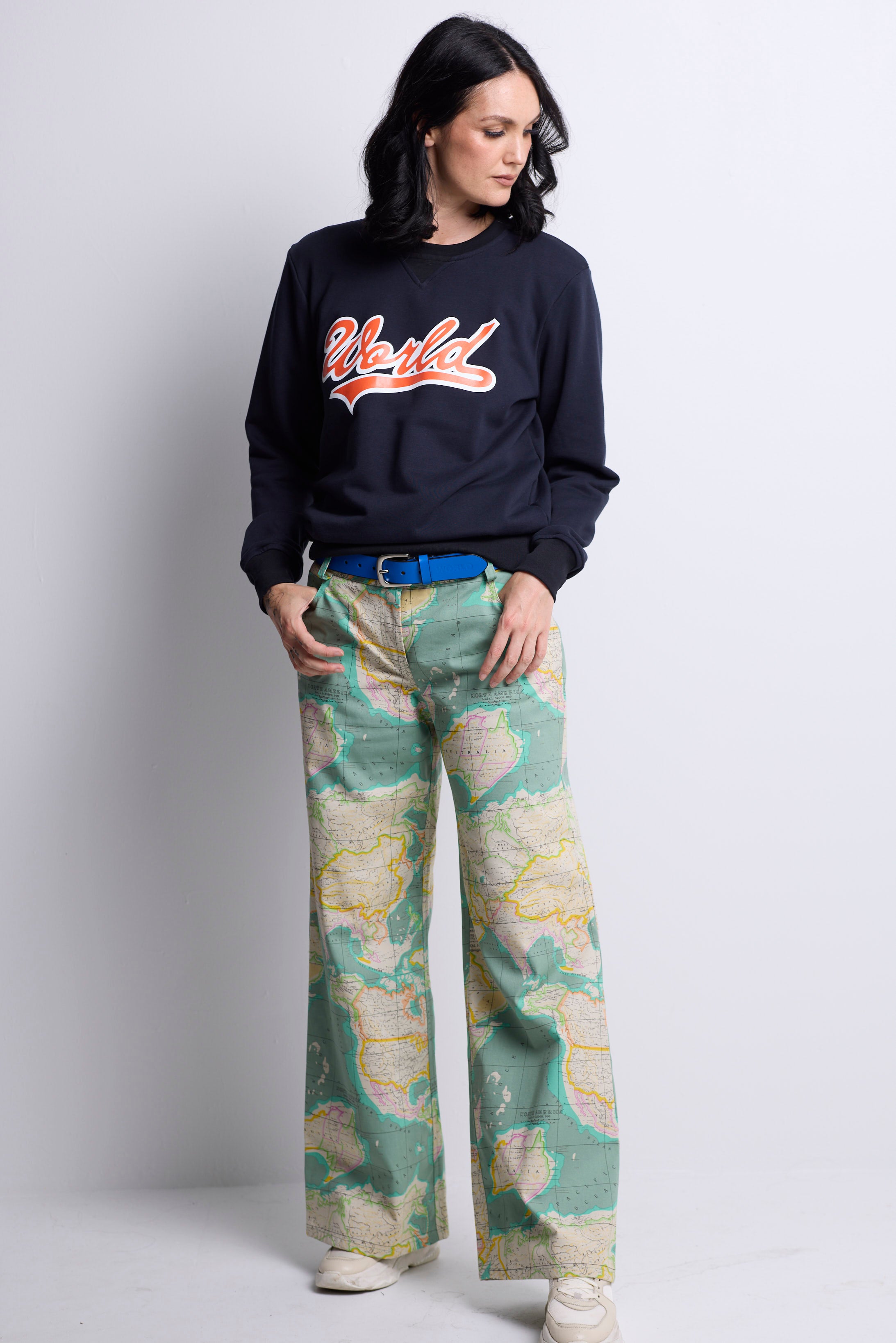 WORLD 5023B Folklore Jumper Midnight Flash (UNISEX)