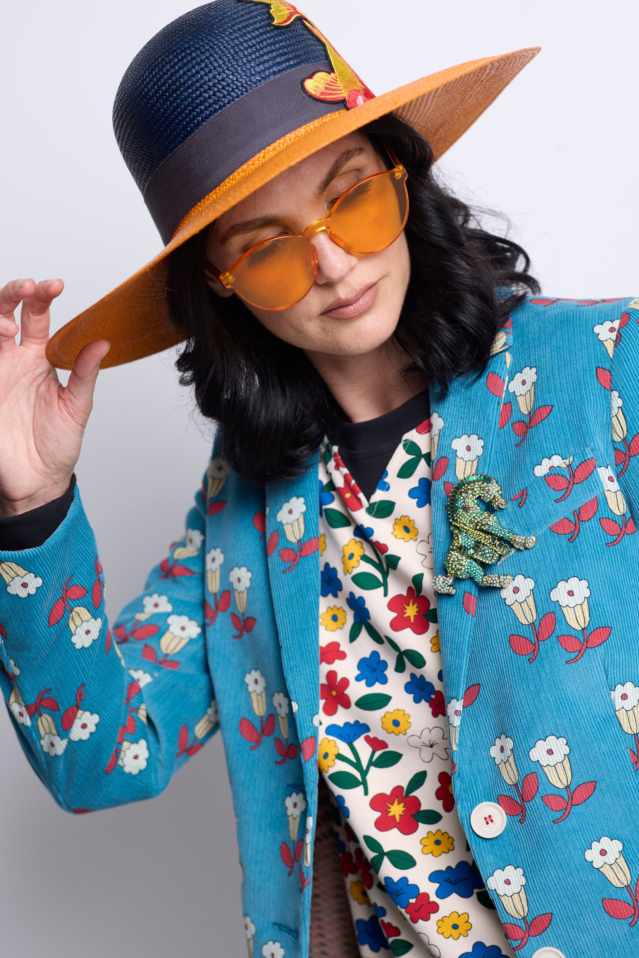 WORLD 5023B Folklore Jumper Floral (UNISEX)