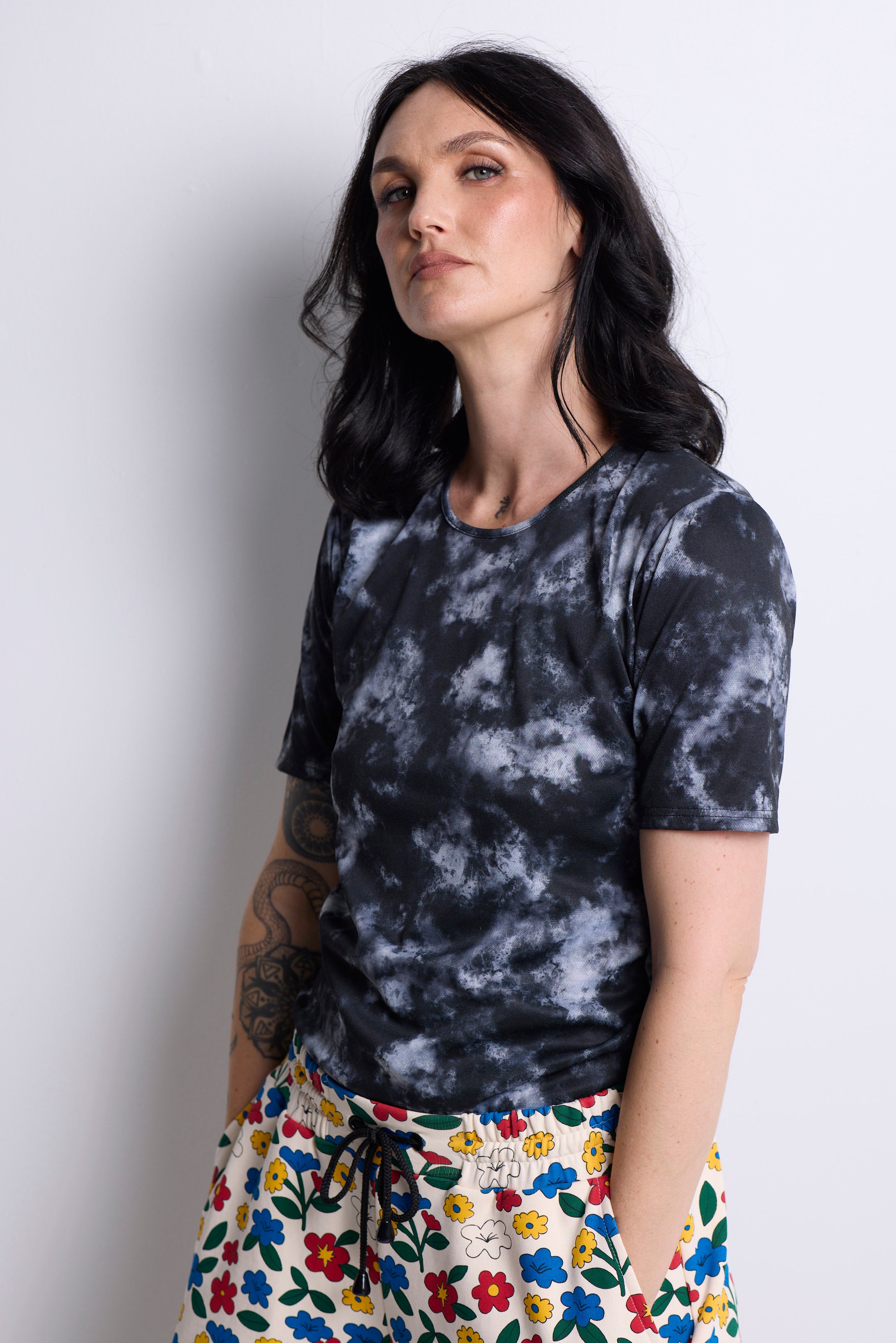 WORLD 5006 Judy T-Shirt Swirl Black