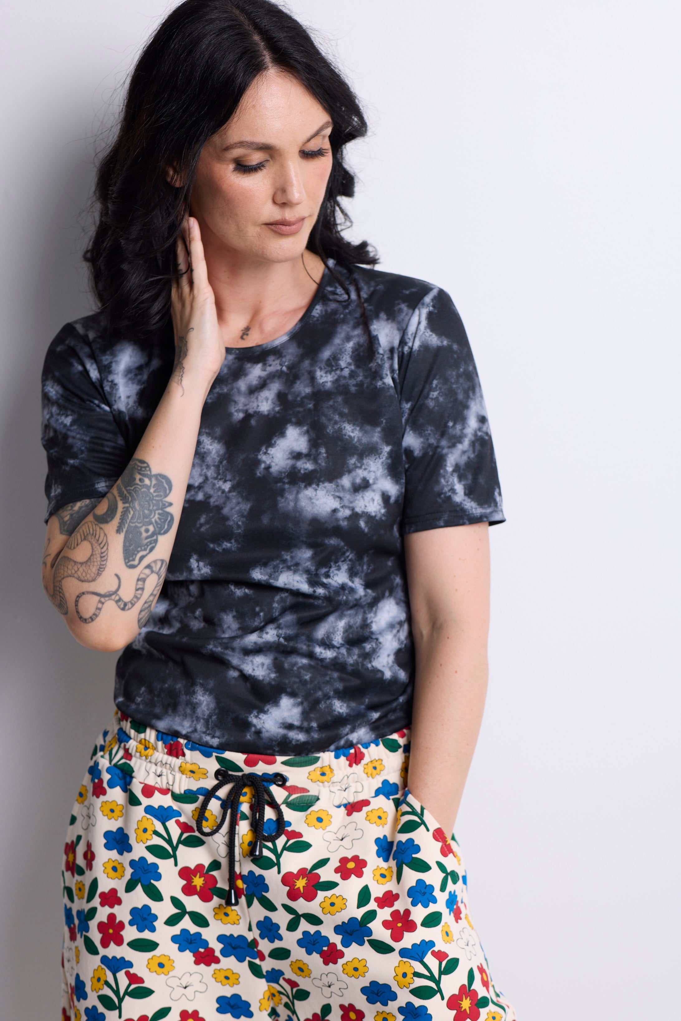 WORLD 5006 Judy T-Shirt Swirl Black