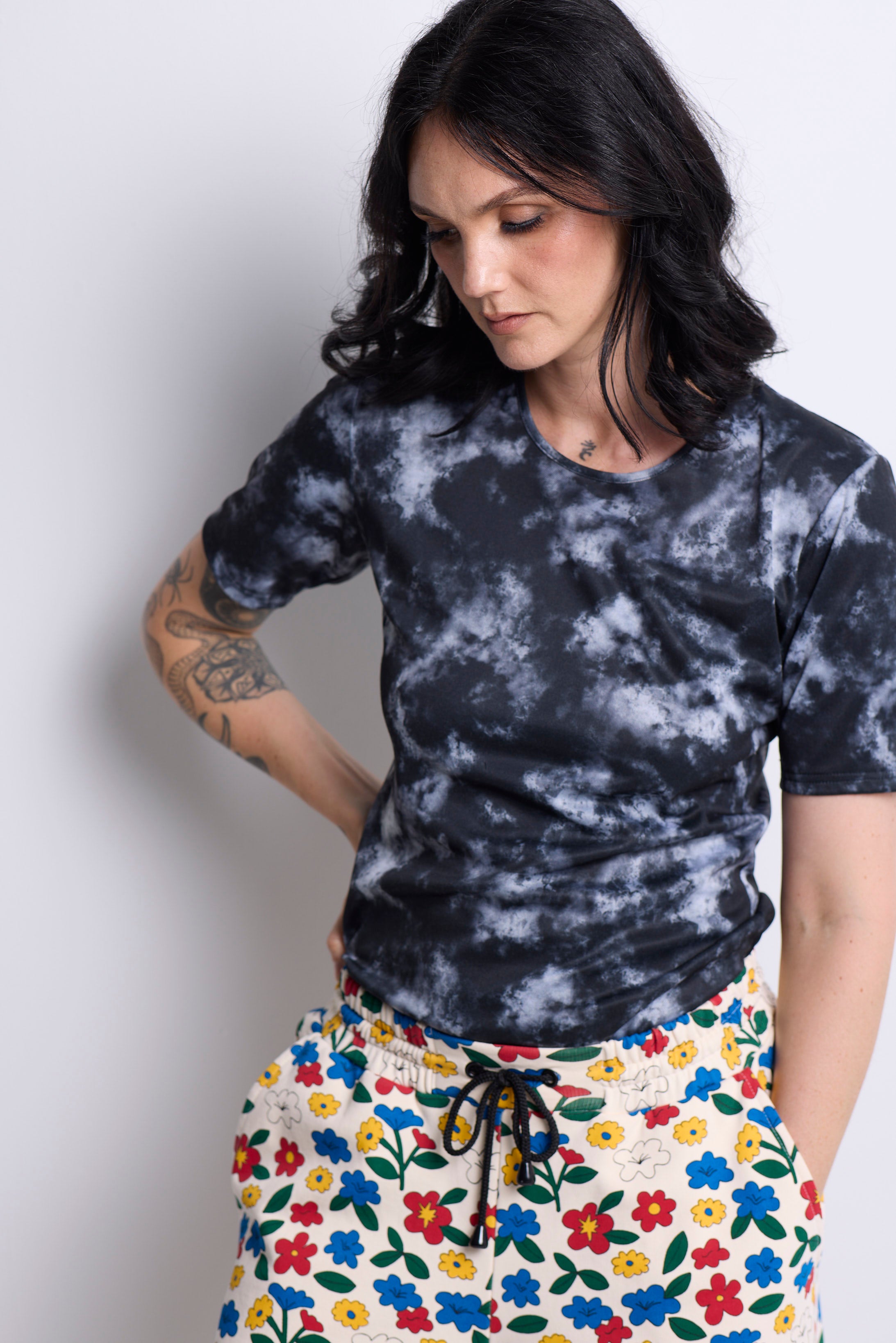 WORLD 5006 Judy T-Shirt Swirl Black