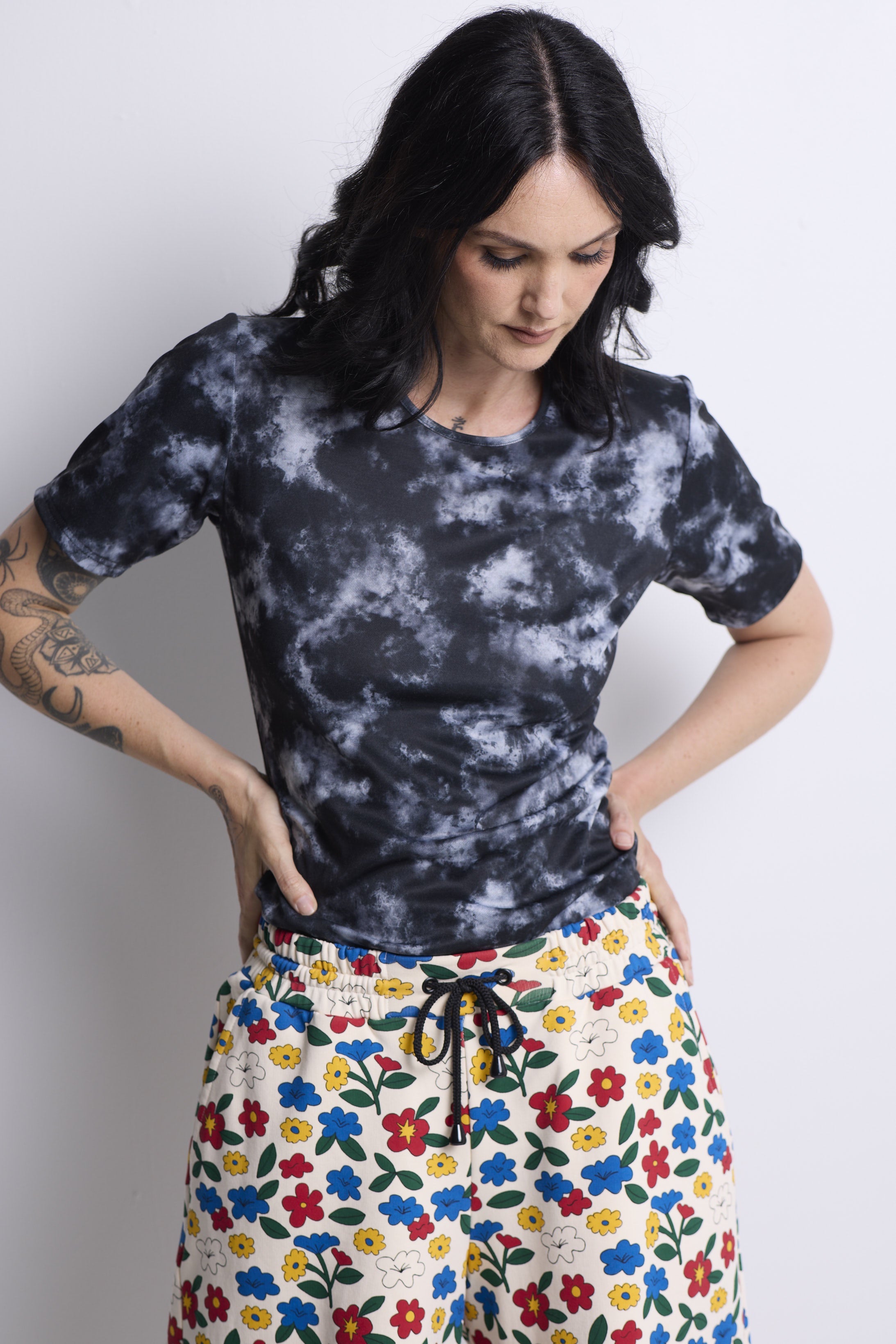 WORLD 5006 Judy T-Shirt Swirl Black