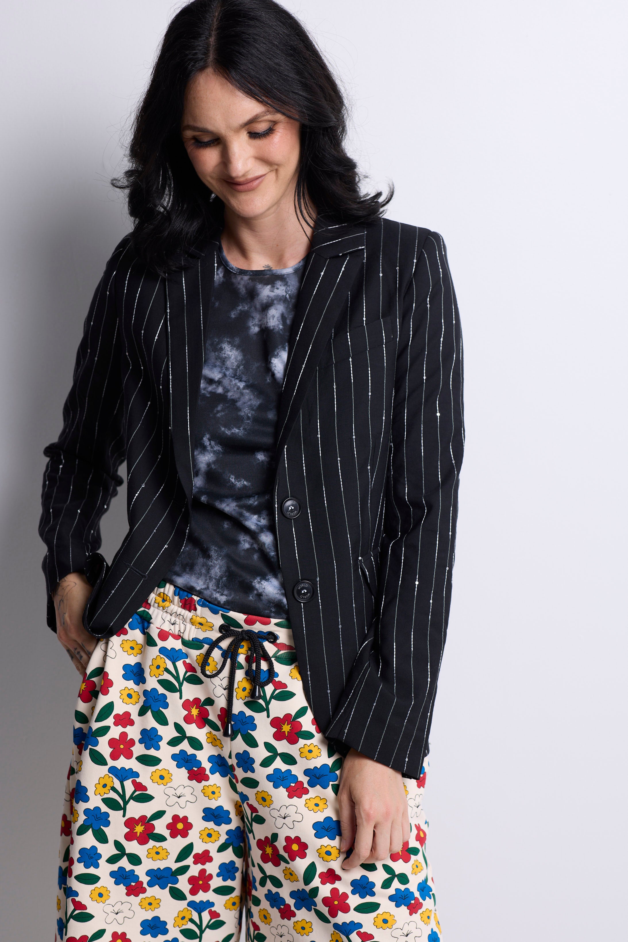 WORLD 5006 Judy T-Shirt Swirl Black