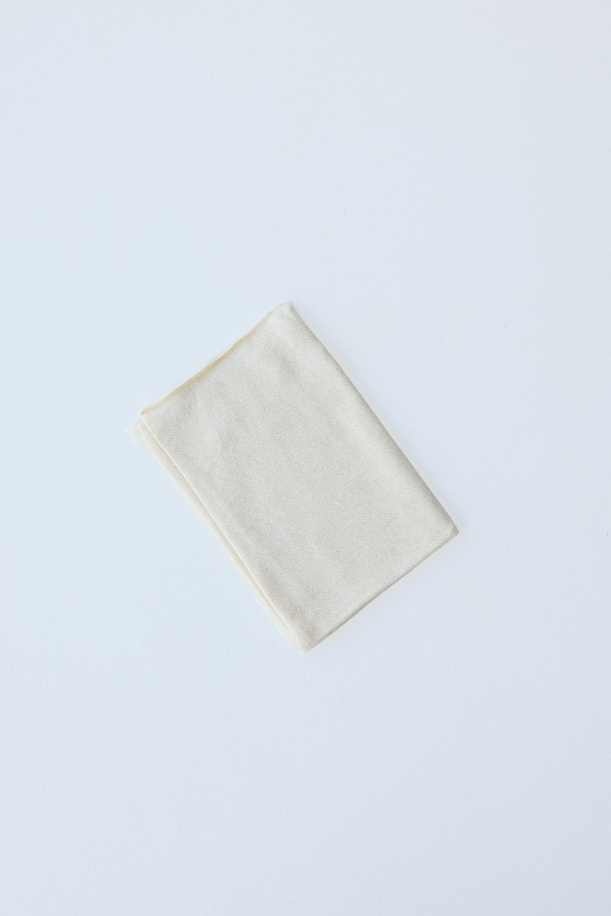 Good & Co - Fine Wool Silk Scarf / Wrap - Cream