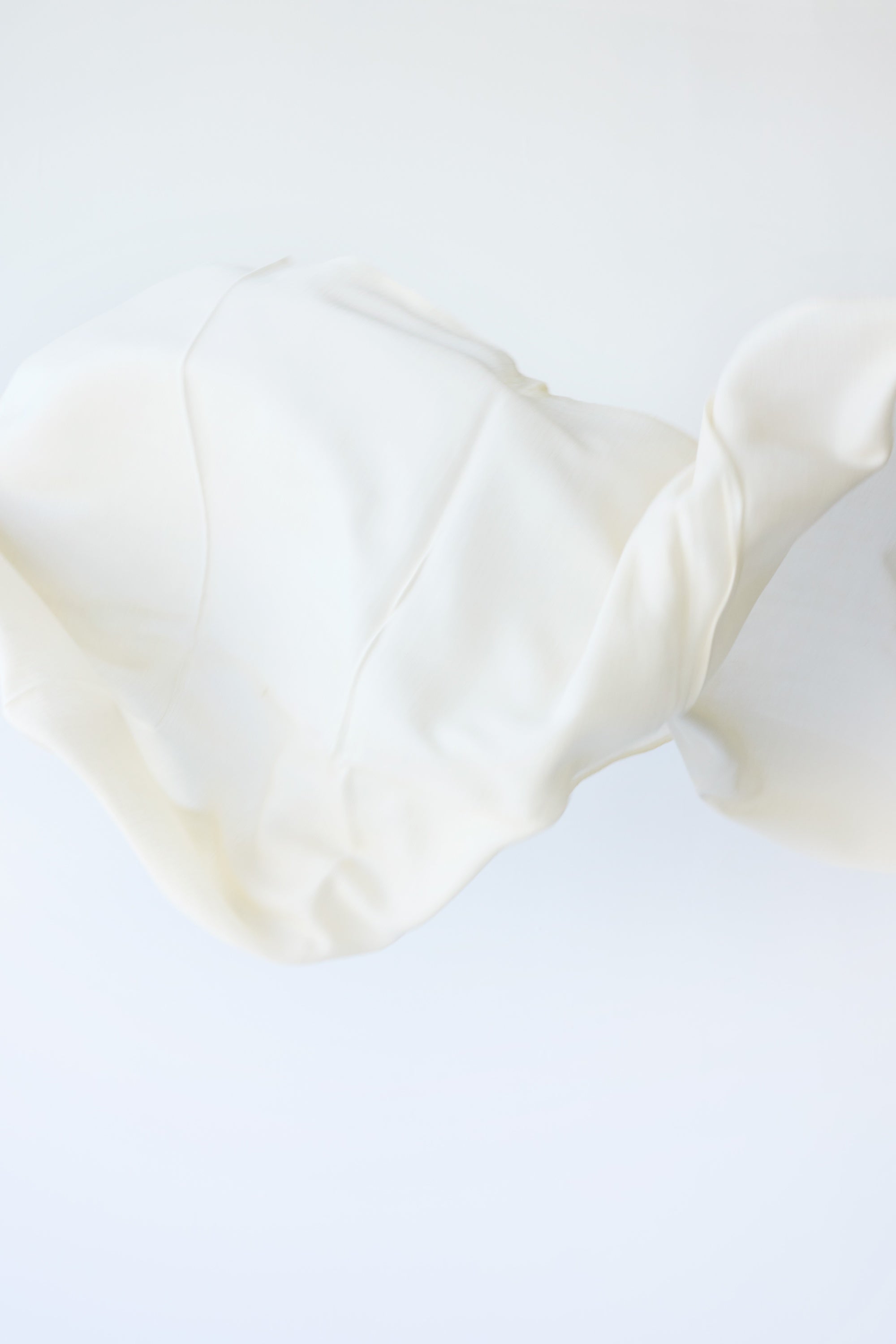 Good & Co - Fine Wool Silk Scarf / Wrap - Cream