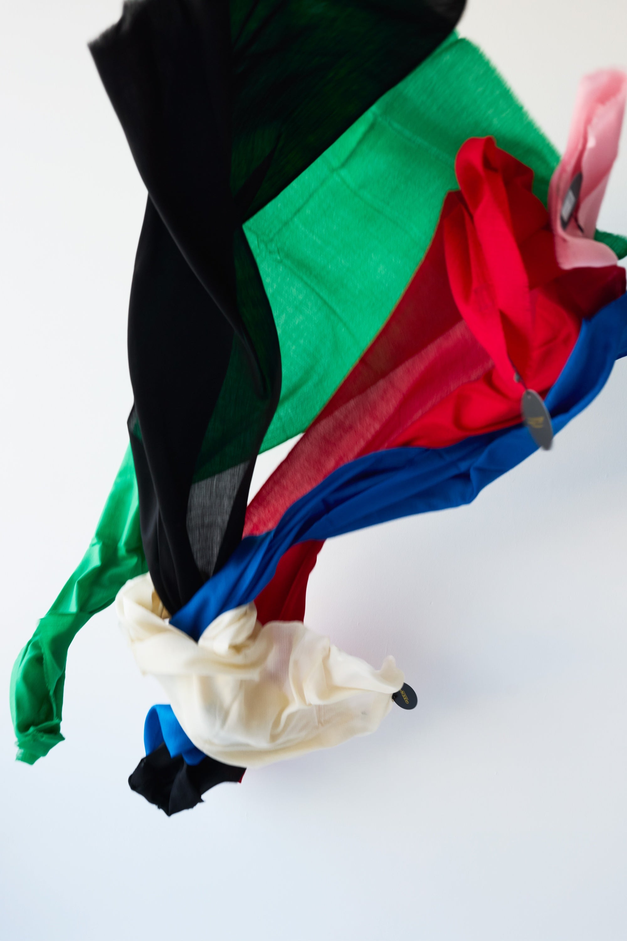 Good & Co - Fine Wool Silk Scarf / Wrap - Cream