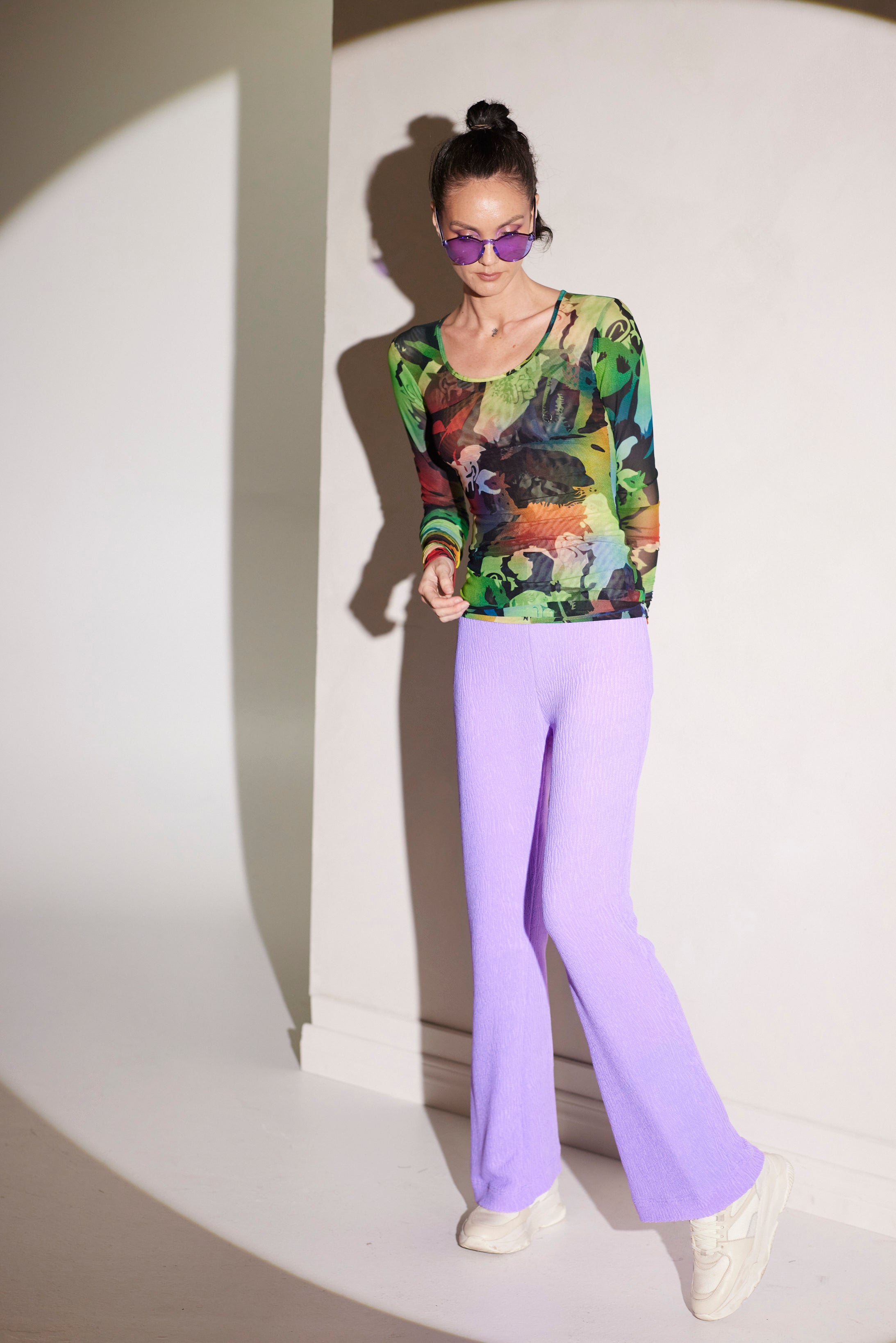 WORLD 5501 Florence Price Trackpant Lilac