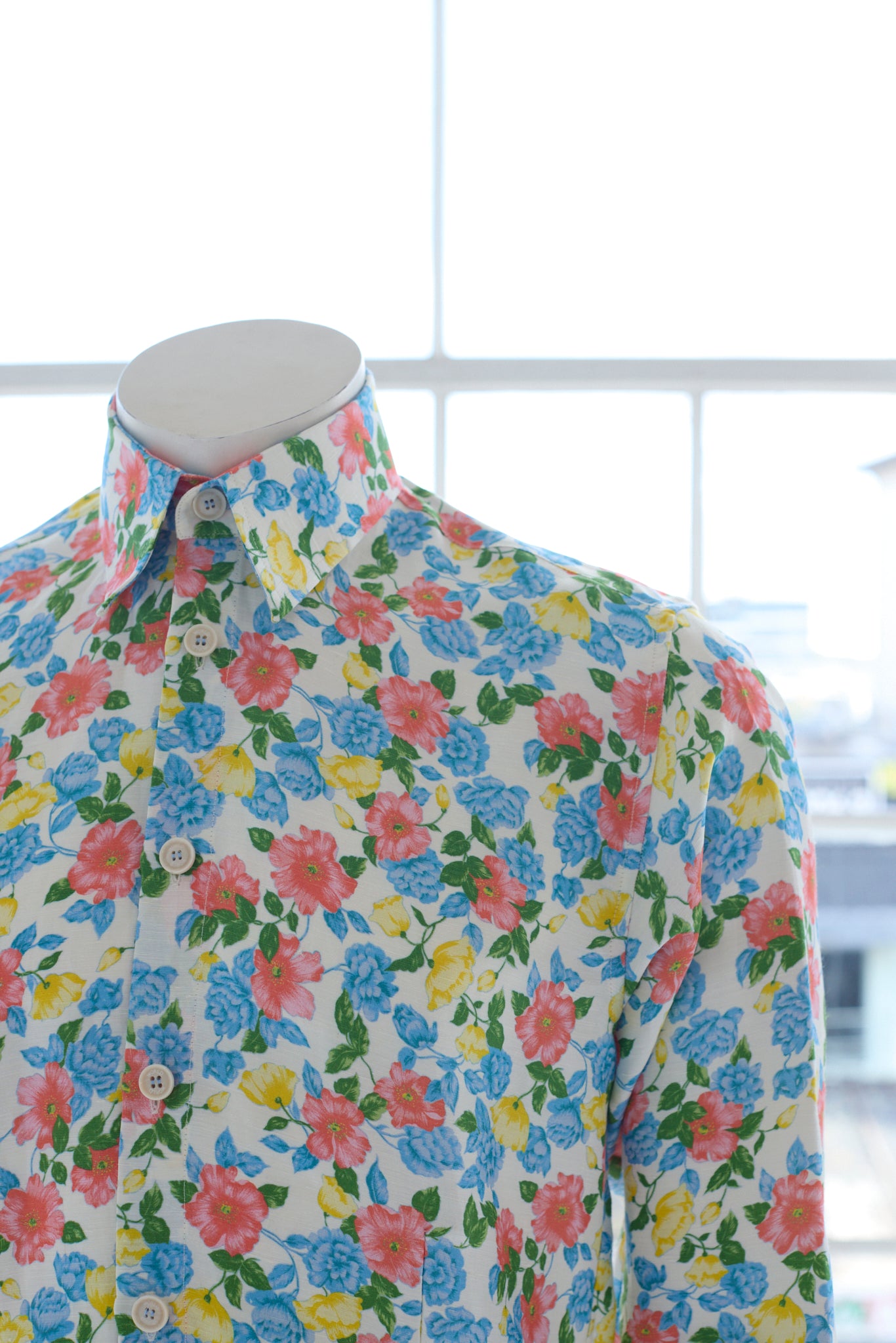 WORLDman 5153 Fragrance Shirt Cream Wildflower