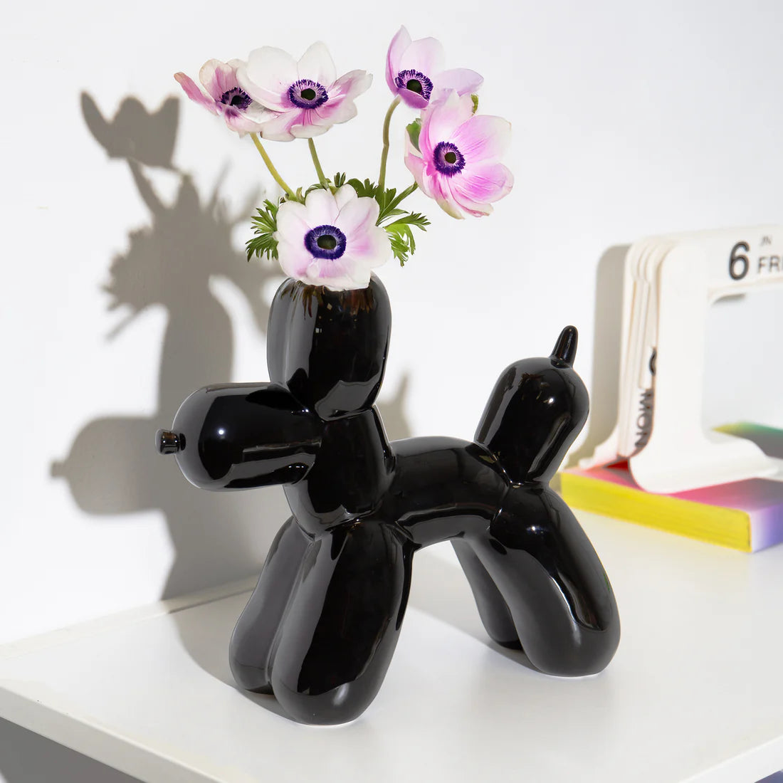 Doiy: Bobby Vase Black