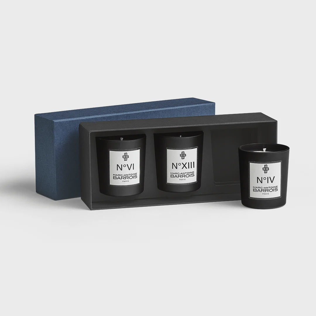 Marc-Antoine Barrois Candles - My Olfactive Addresses 3 x 75g